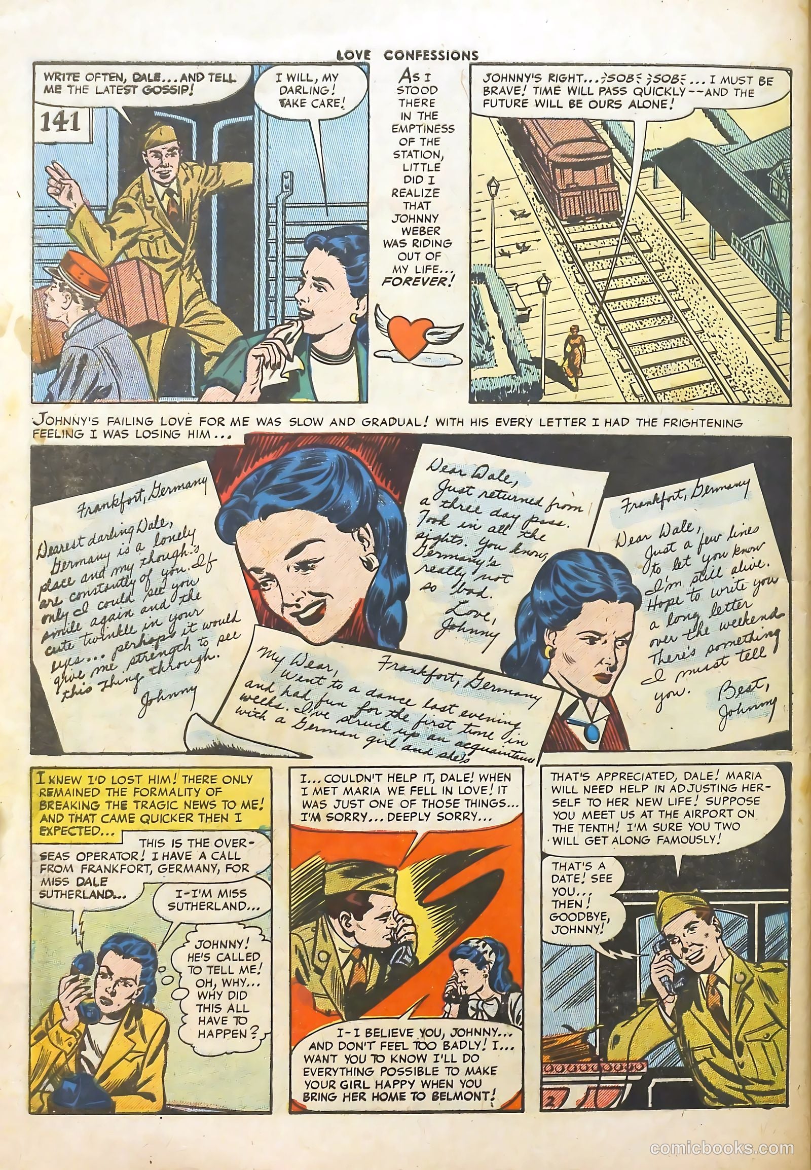 Love Confessions #52 (1956) — page 28 of 36