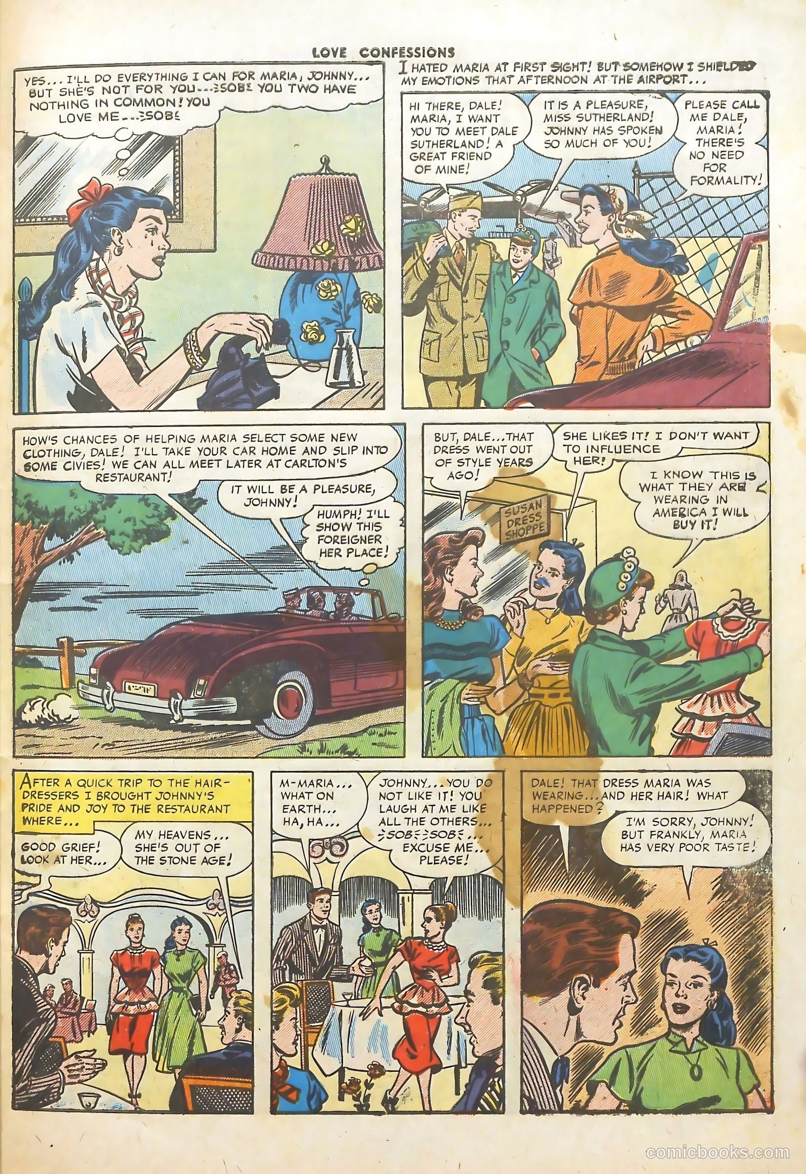 Love Confessions #52 (1956) — page 29 of 36