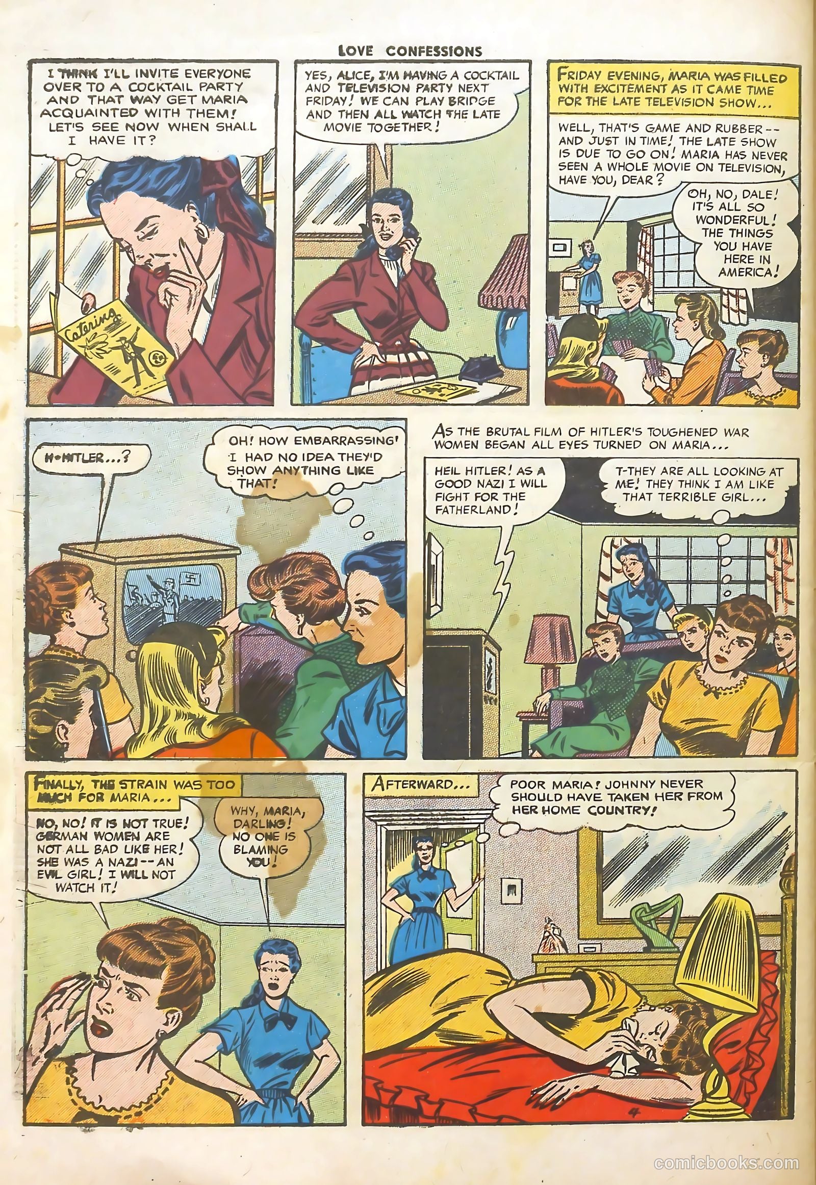 Love Confessions #52 (1956) — page 30 of 36