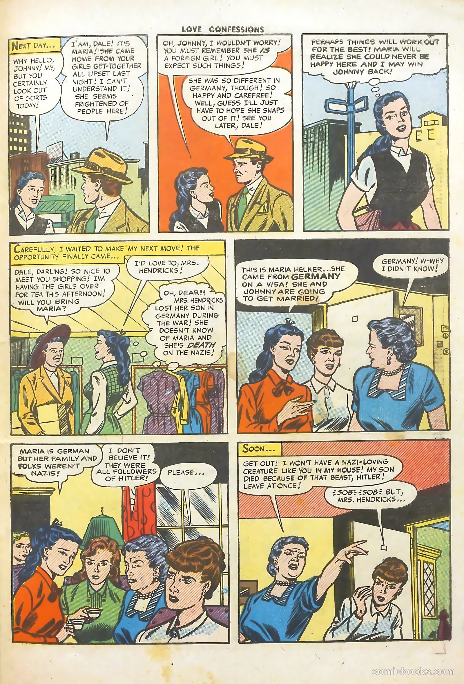 Love Confessions #52 (1956) — page 31 of 36