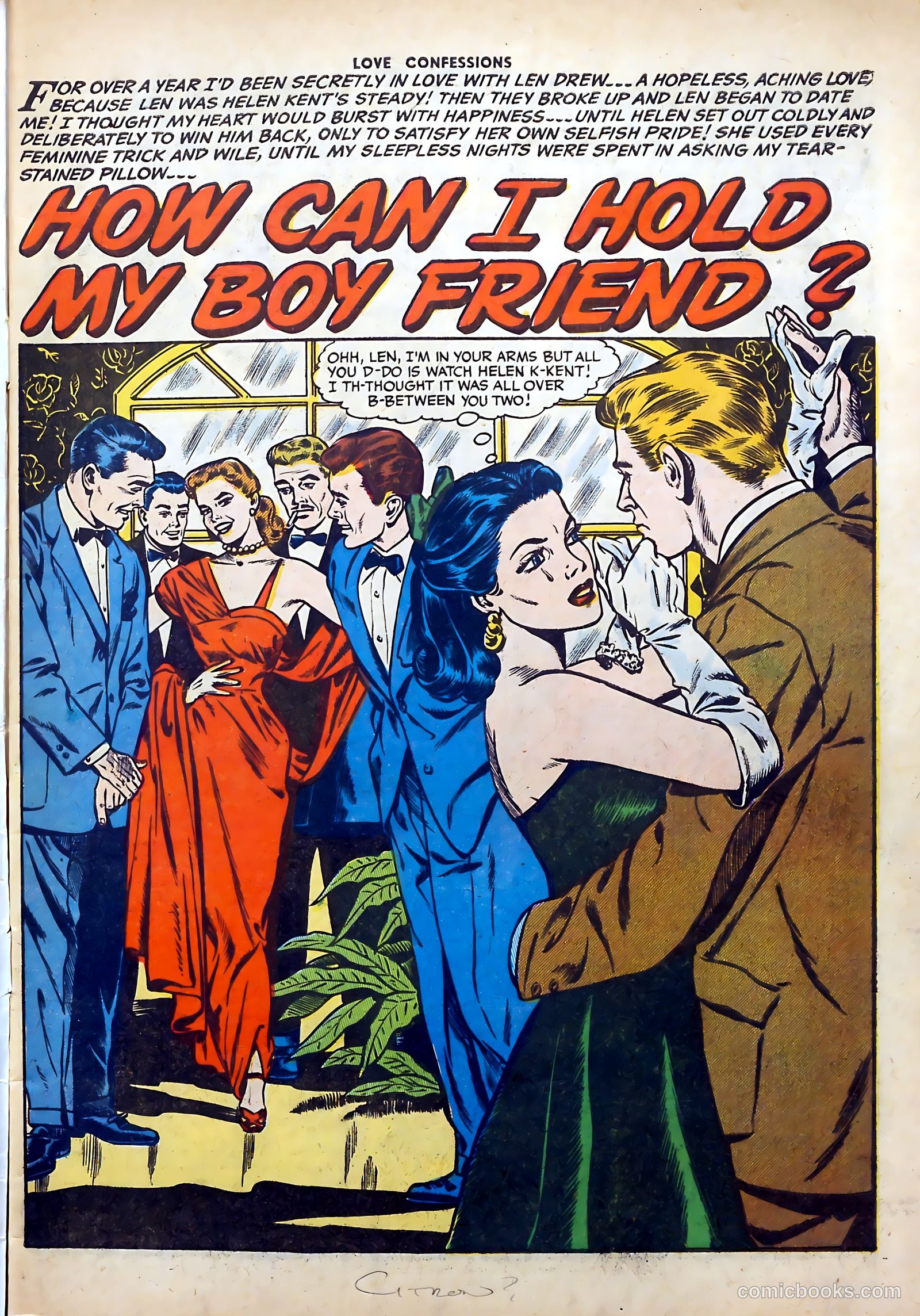 Love Confessions #53 (1956) — page 3 of 36