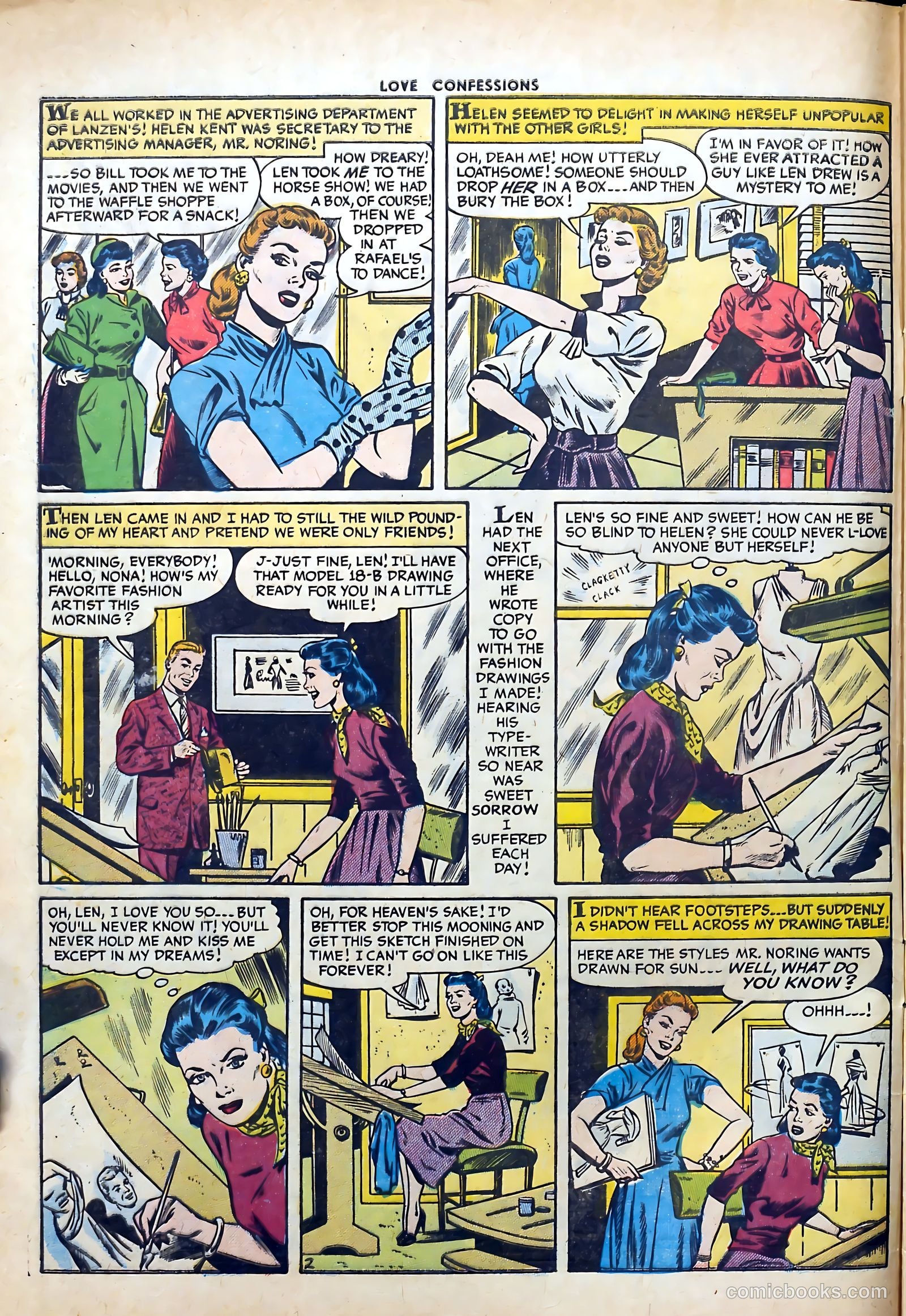Love Confessions #53 (1956) — page 4 of 36
