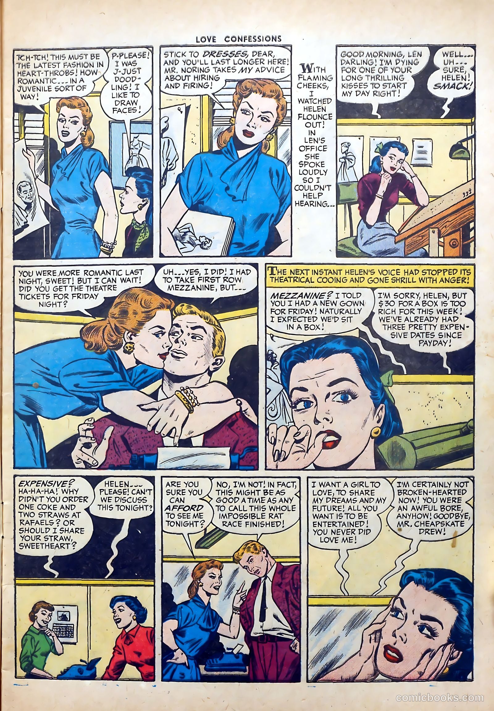 Love Confessions #53 (1956) — page 5 of 36