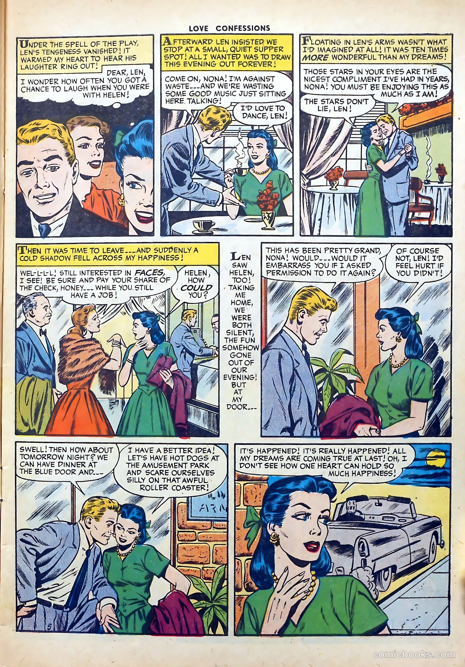 Love Confessions #53 (1956) — page 7 of 36