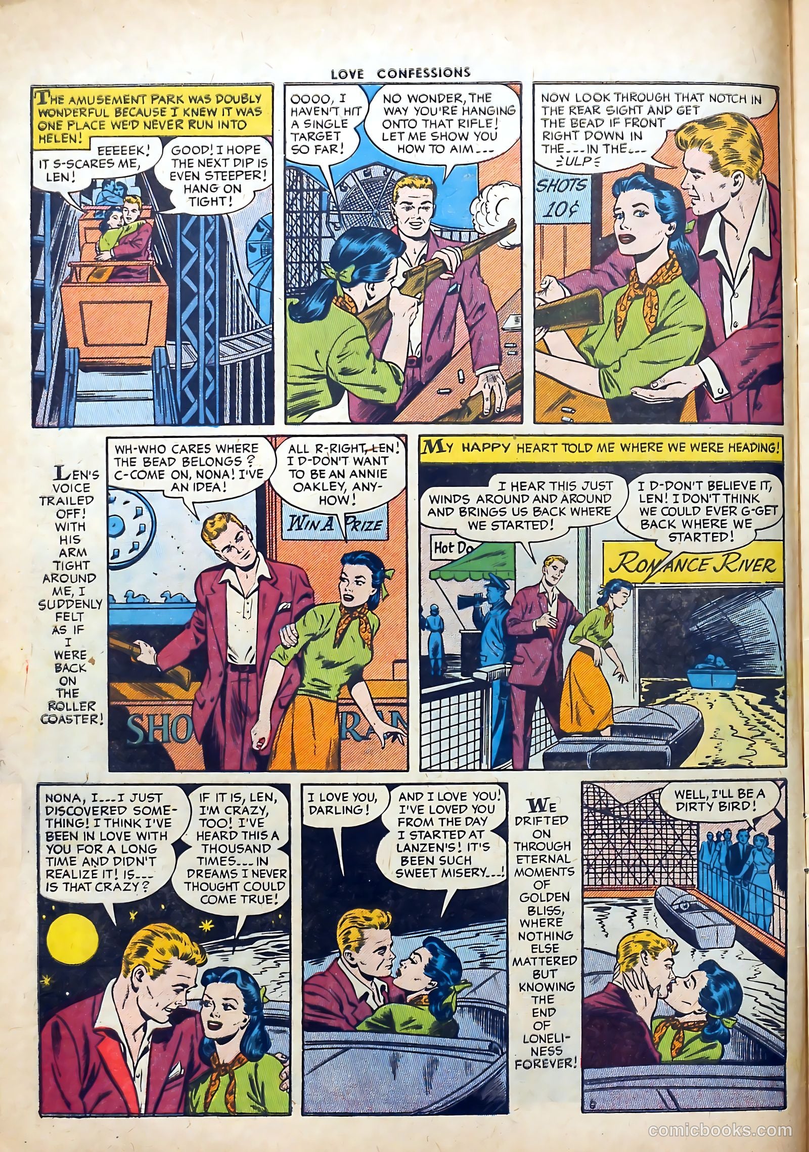 Love Confessions #53 (1956) — page 8 of 36