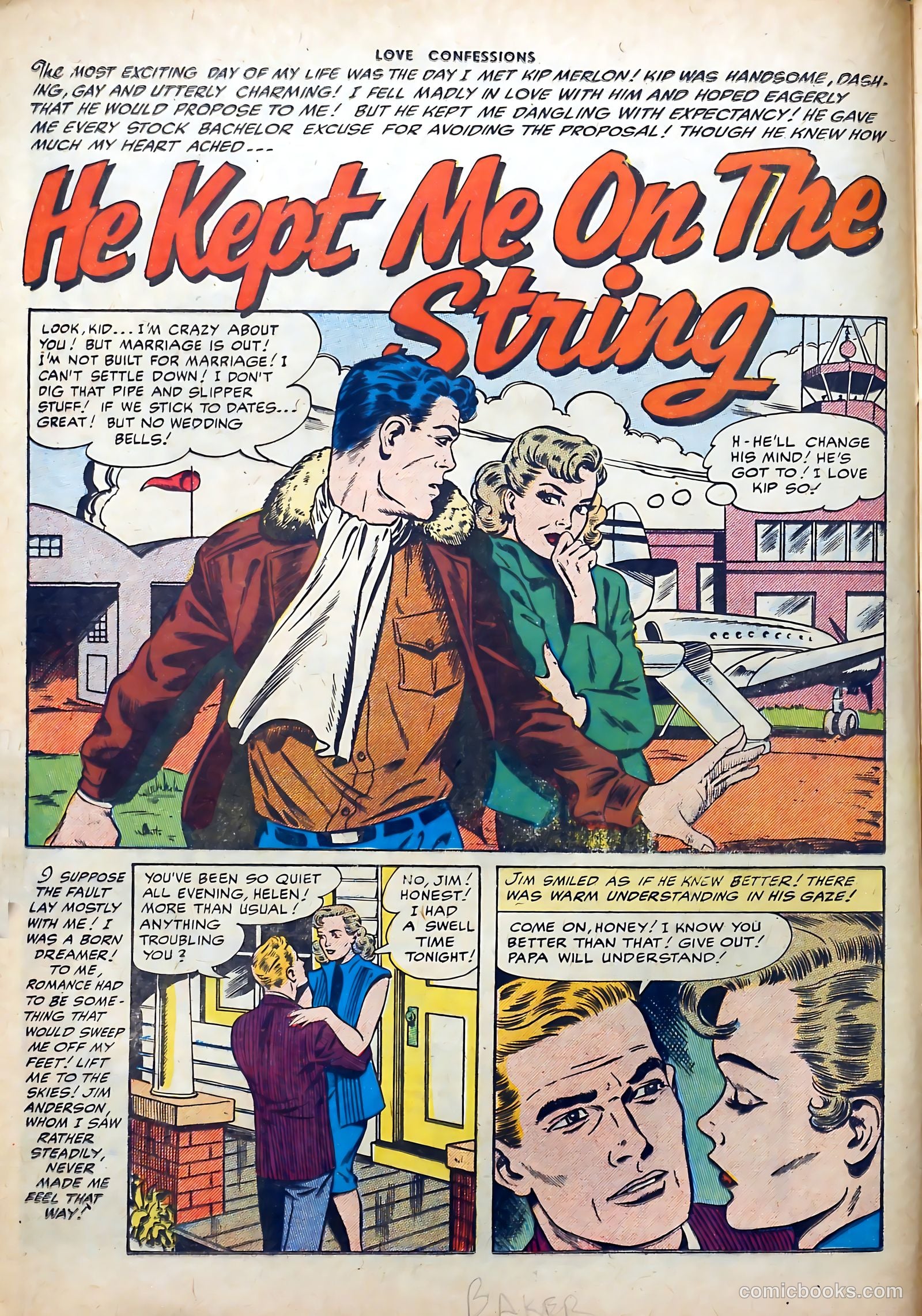 Love Confessions #53 (1956) — page 12 of 36