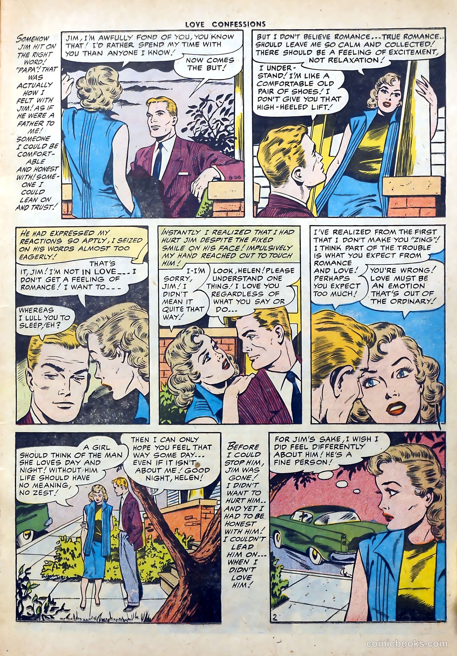 Love Confessions #53 (1956) — page 13 of 36
