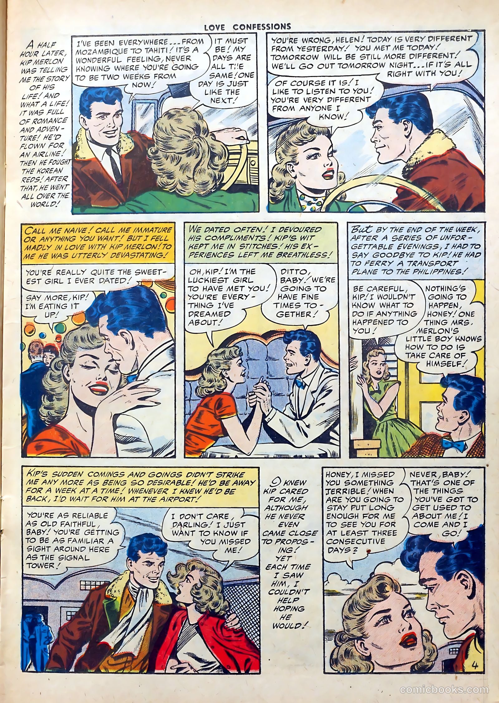 Love Confessions #53 (1956) — page 15 of 36