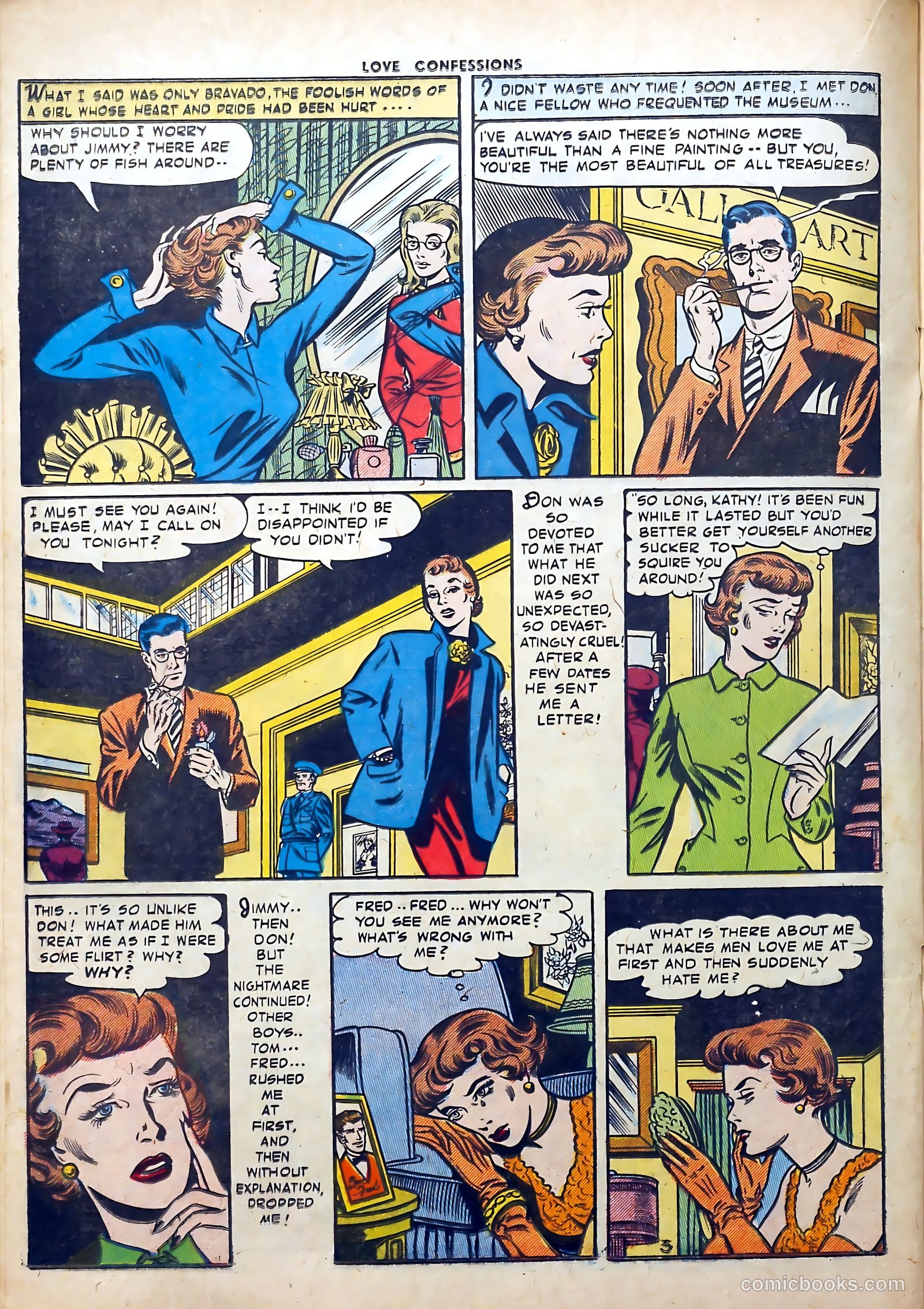 Love Confessions #53 (1956) — page 20 of 36
