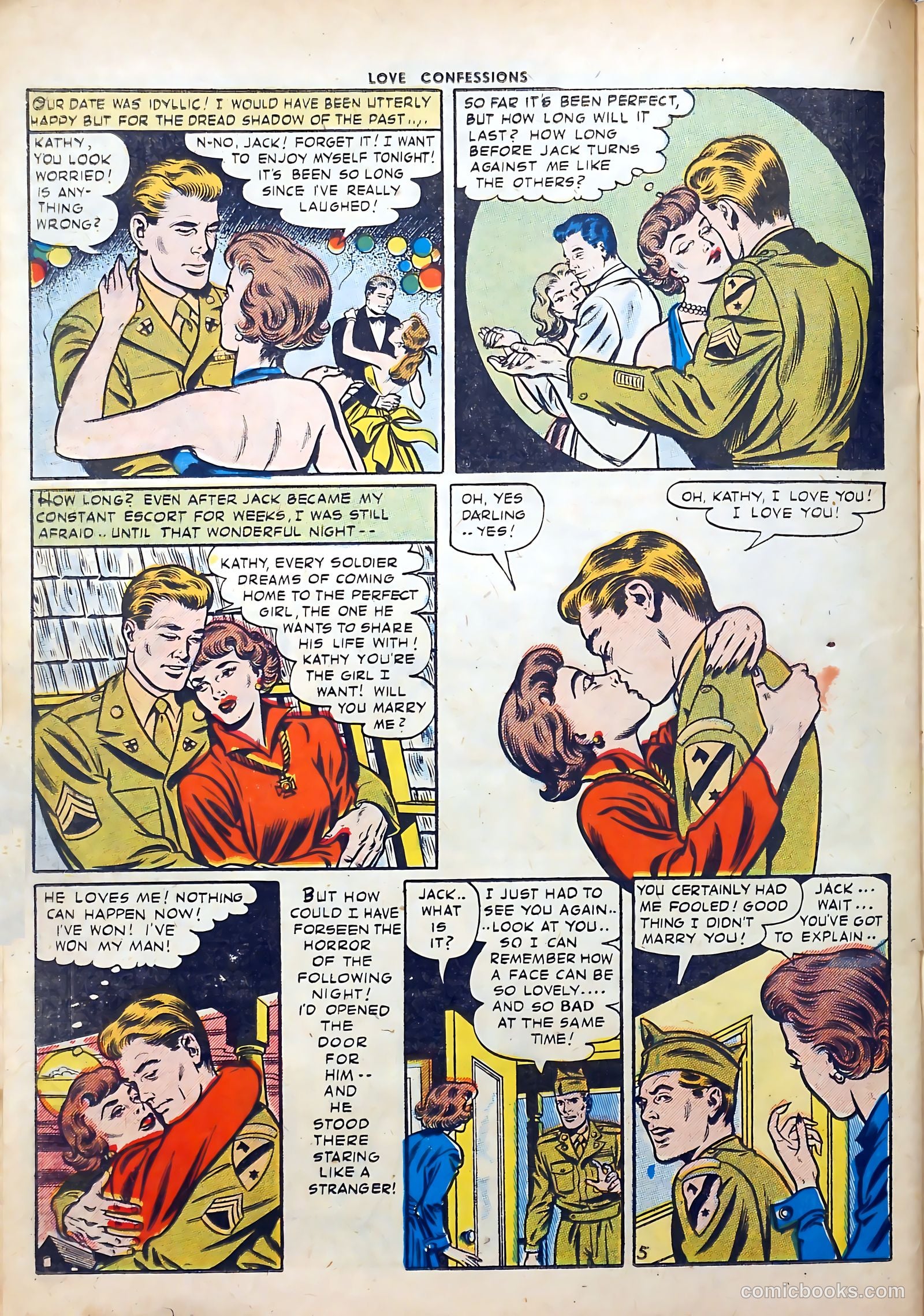 Love Confessions #53 (1956) — page 22 of 36