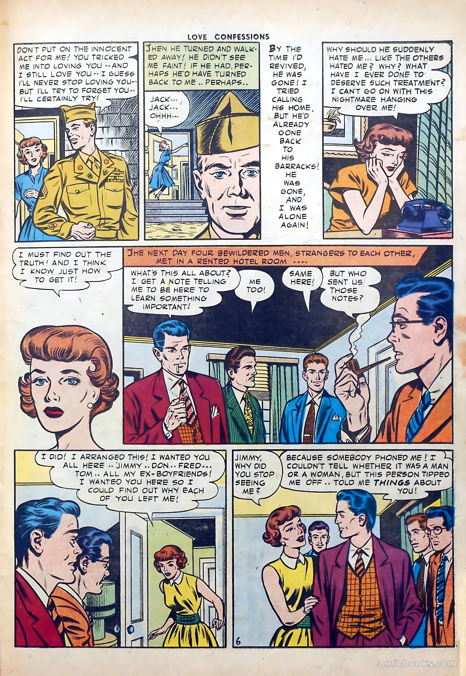 Love Confessions #53 (1956) — page 23 of 36