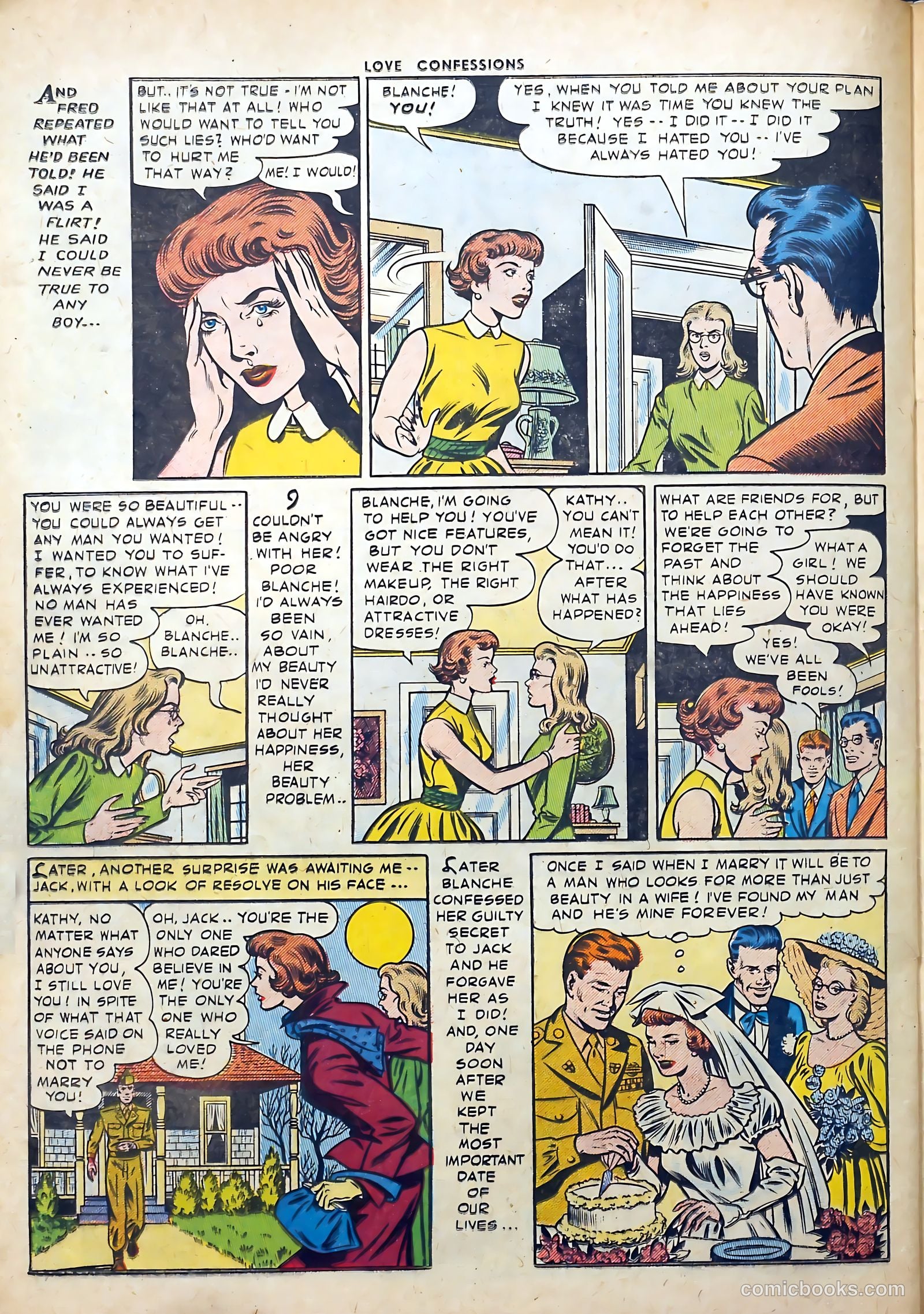Love Confessions #53 (1956) — page 24 of 36