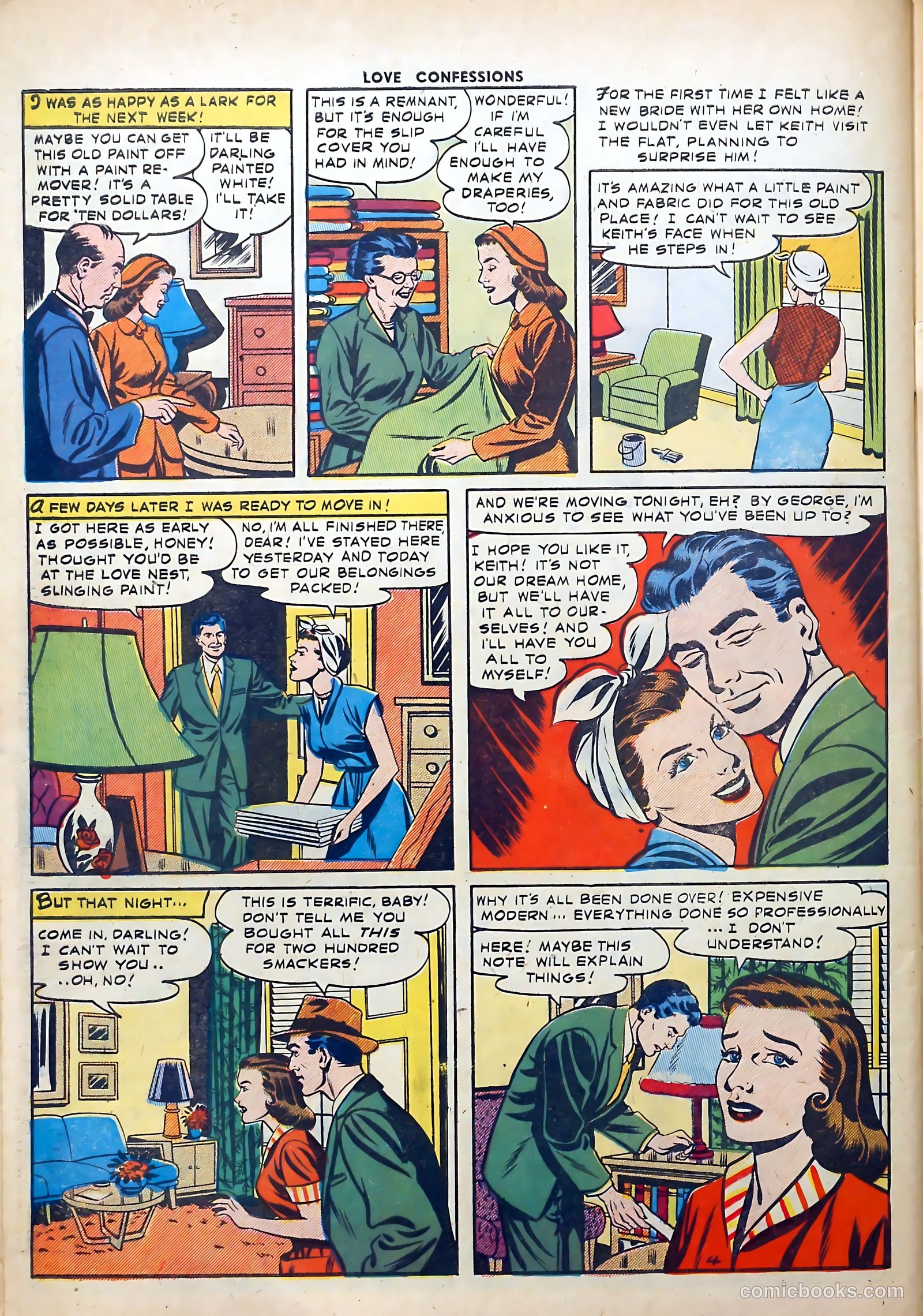 Love Confessions #53 (1956) — page 30 of 36