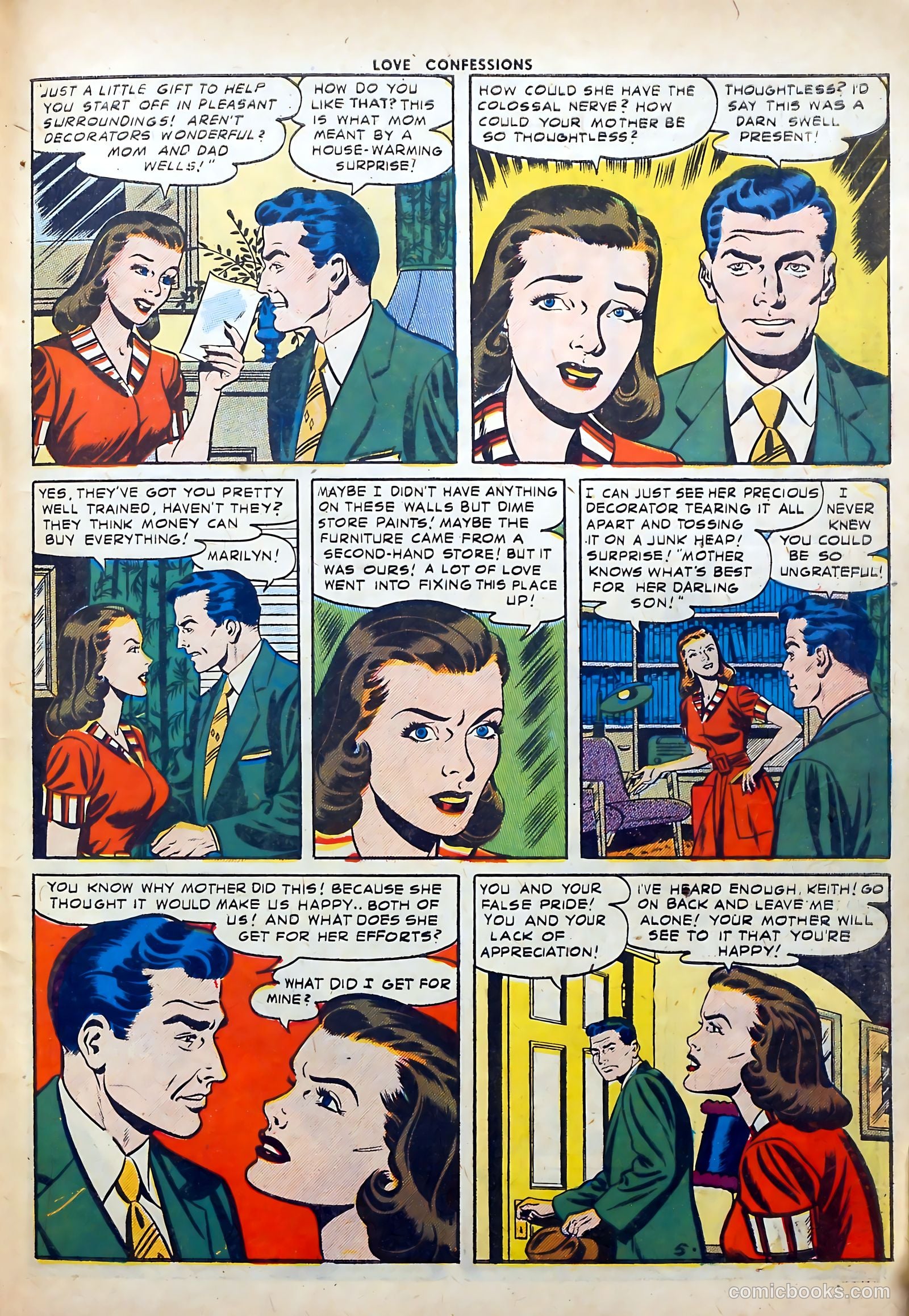 Love Confessions #53 (1956) — page 31 of 36