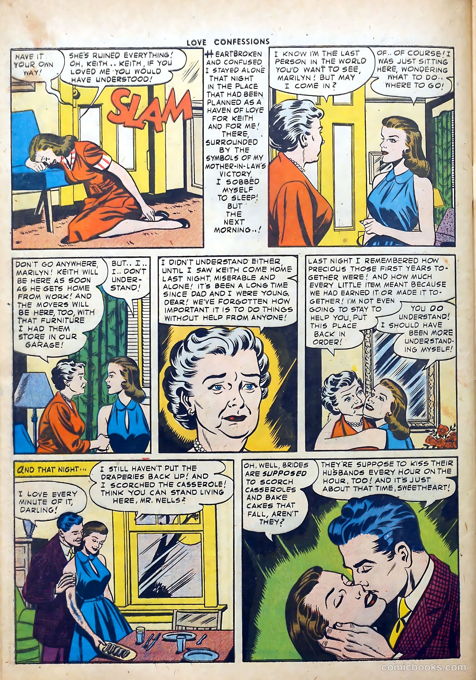 Love Confessions #53 (1956) — page 32 of 36