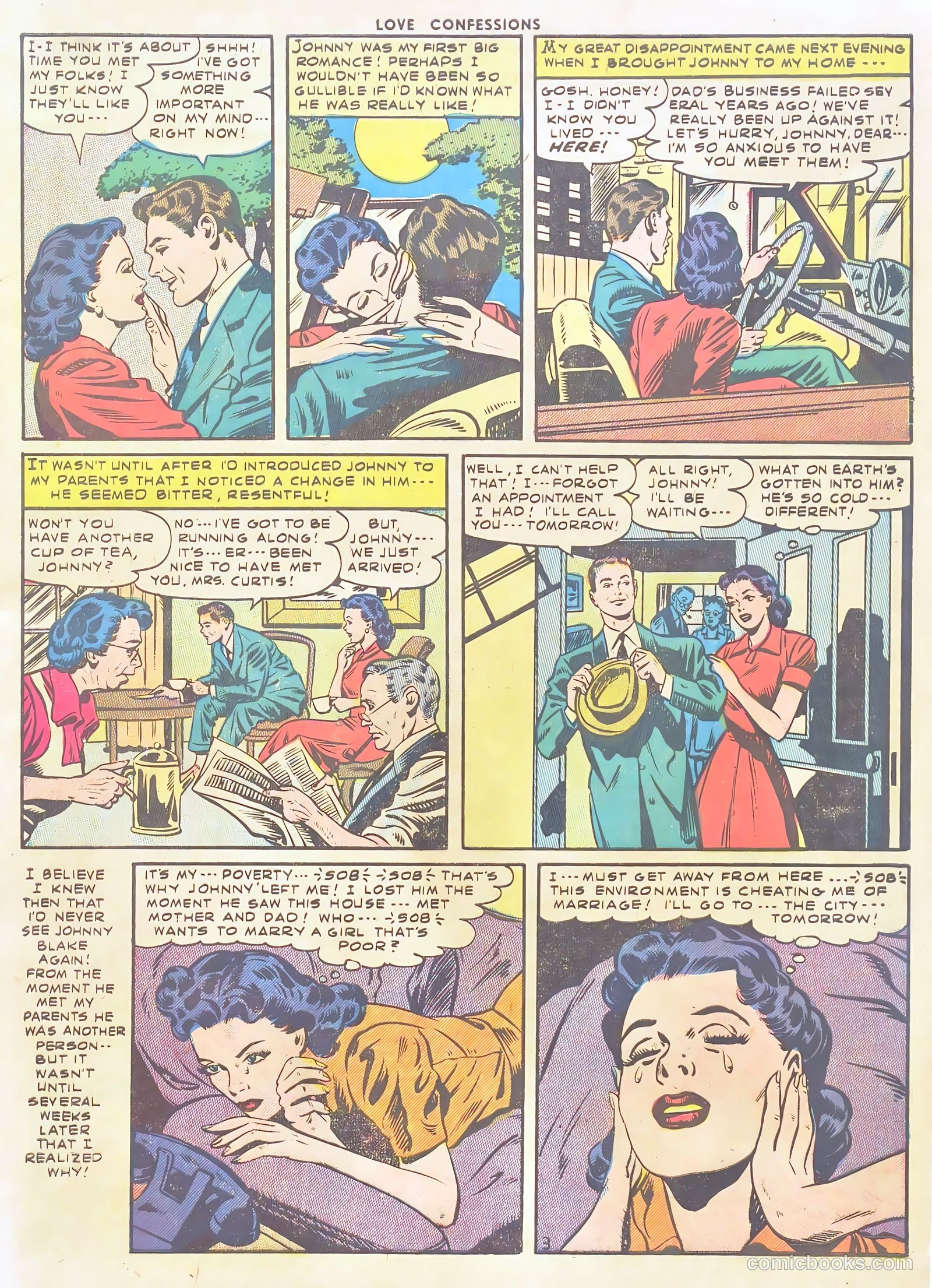 Love Confessions #54 (1956) — page 5 of 37
