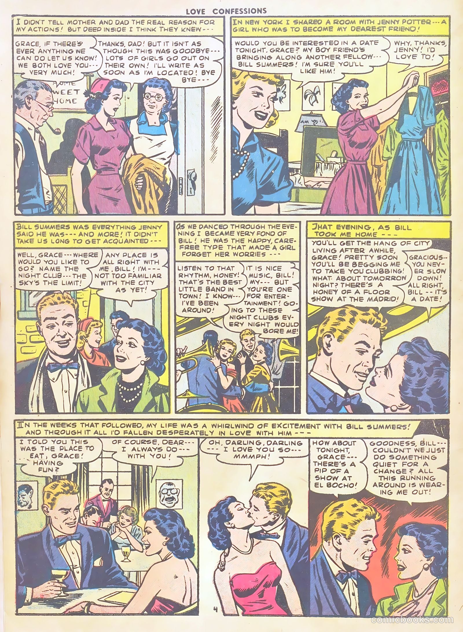 Love Confessions #54 (1956) — page 6 of 37
