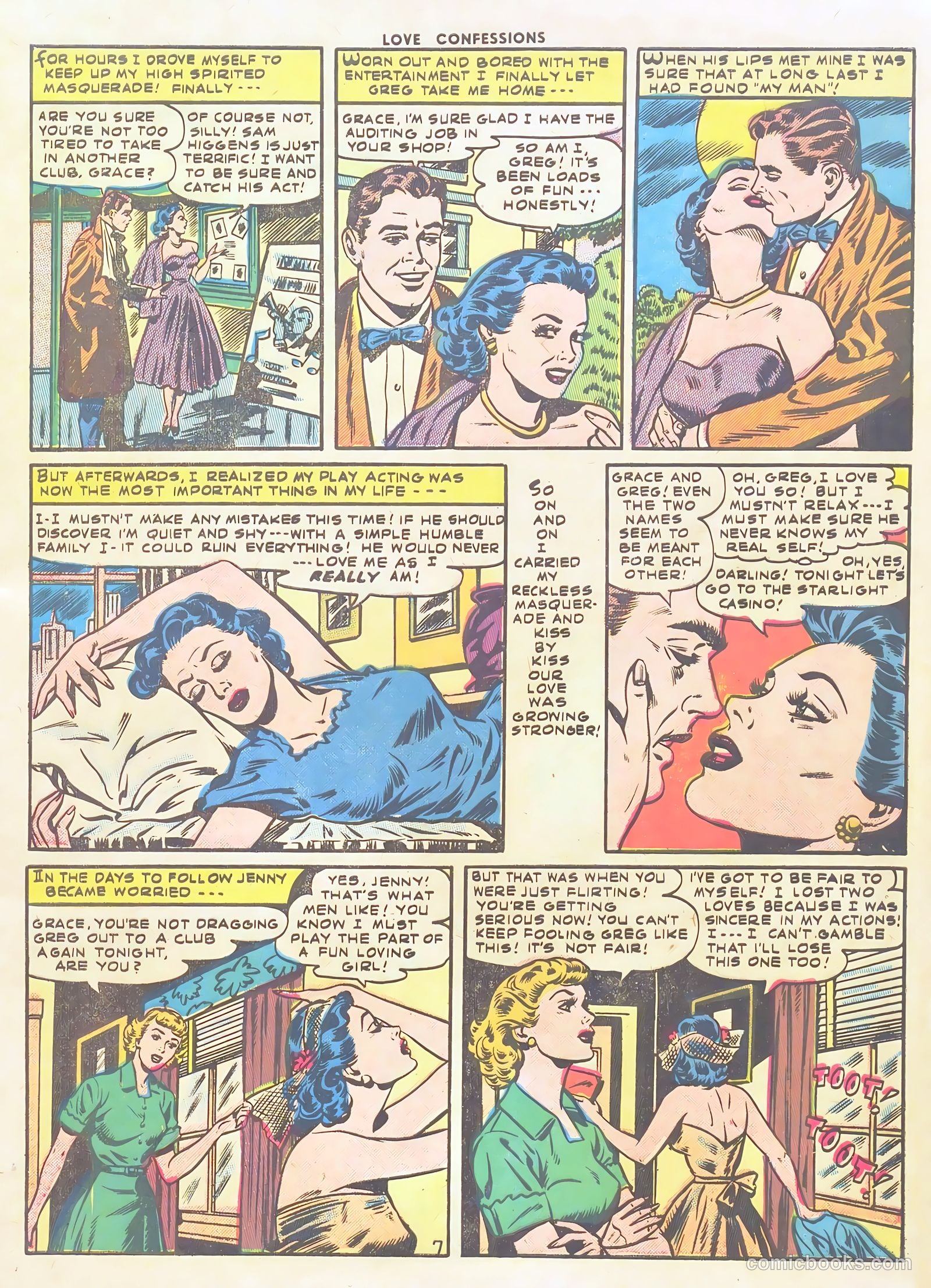 Love Confessions #54 (1956) — page 9 of 37