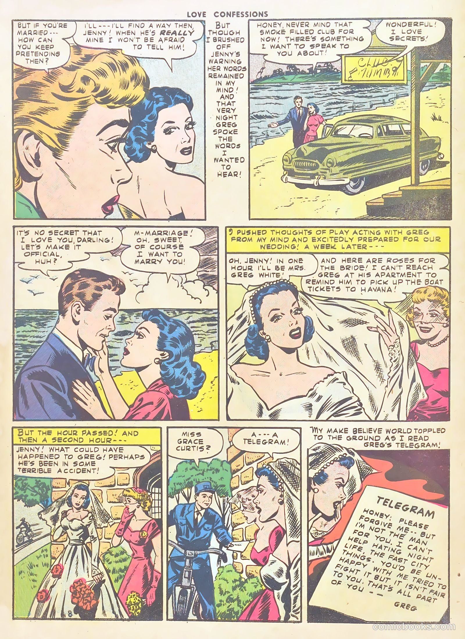 Love Confessions #54 (1956) — page 10 of 37