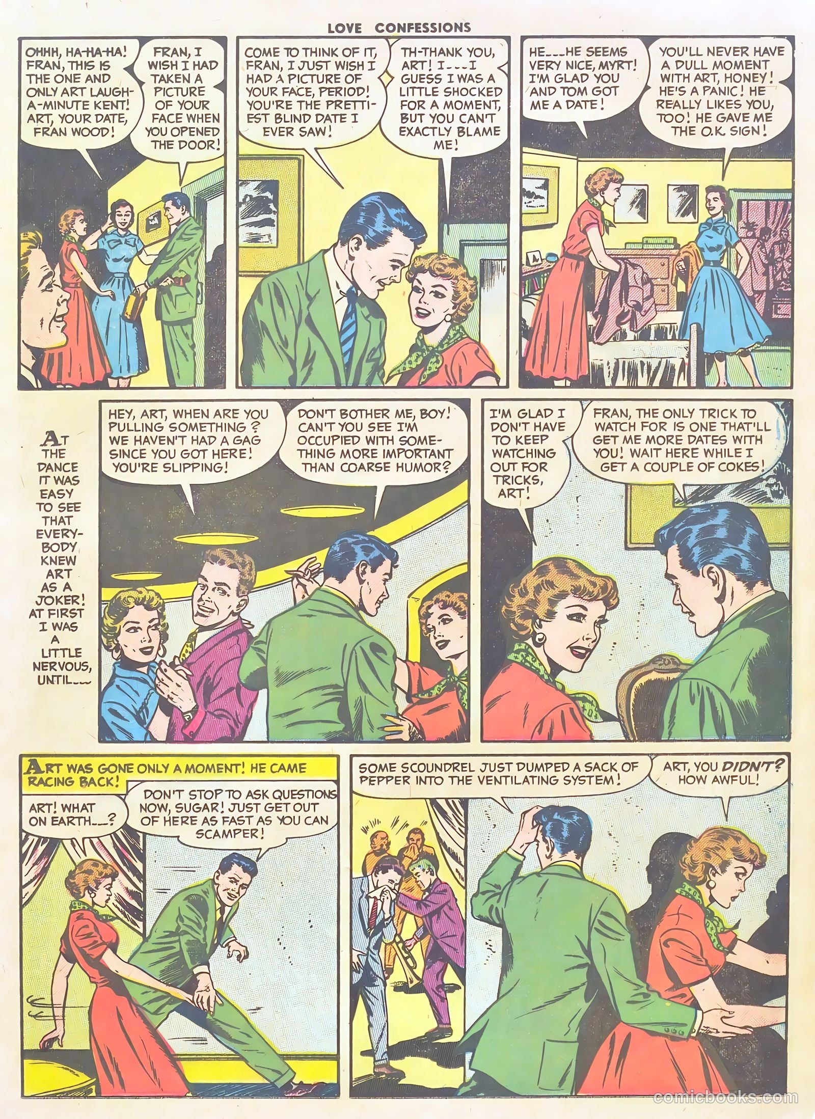 Love Confessions #54 (1956) — page 13 of 37