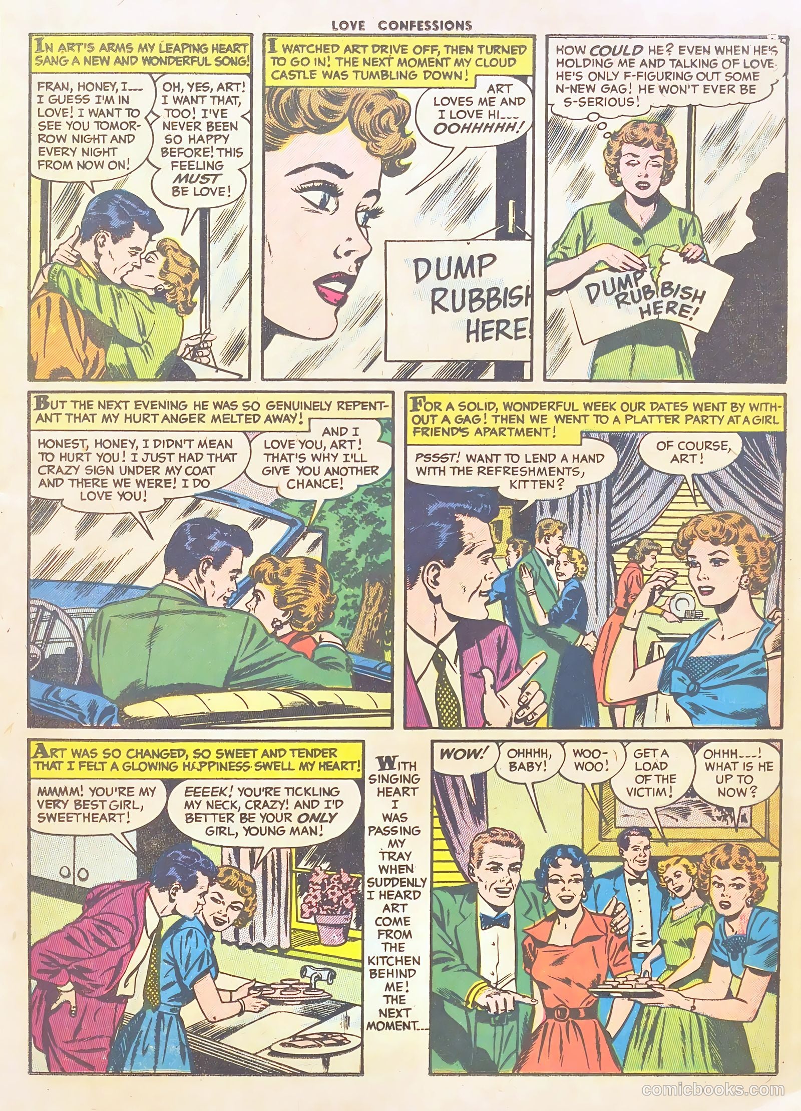 Love Confessions #54 (1956) — page 15 of 37