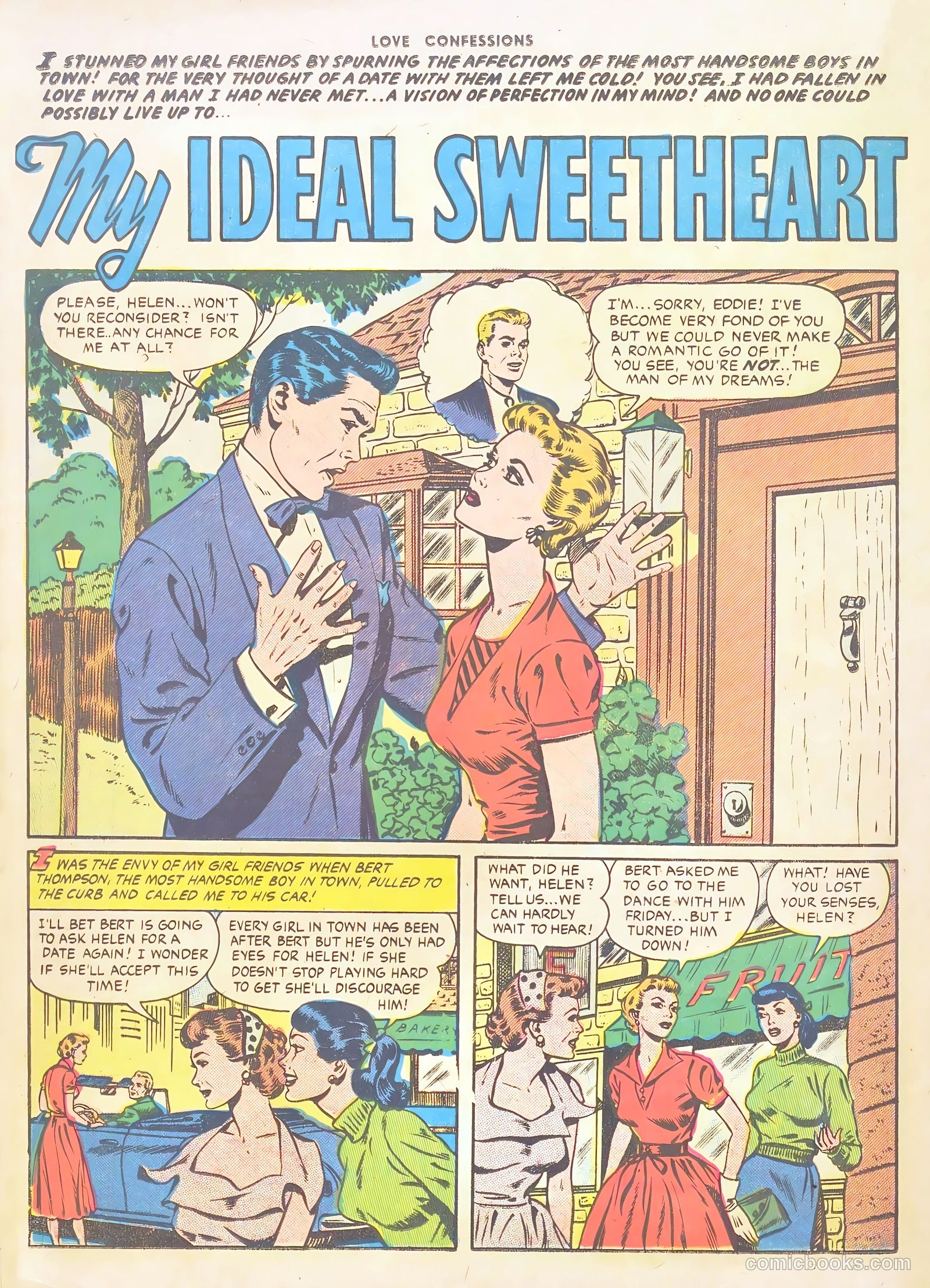 Love Confessions #54 (1956) — page 18 of 37