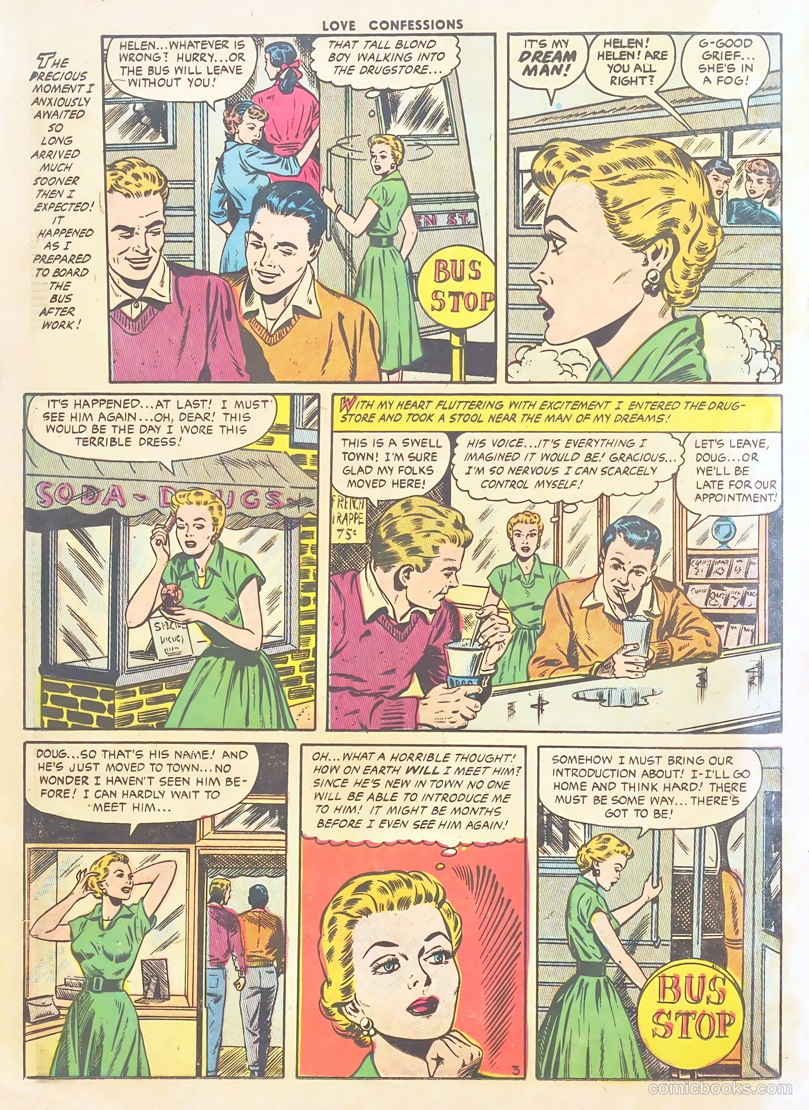 Love Confessions #54 (1956) — page 20 of 37