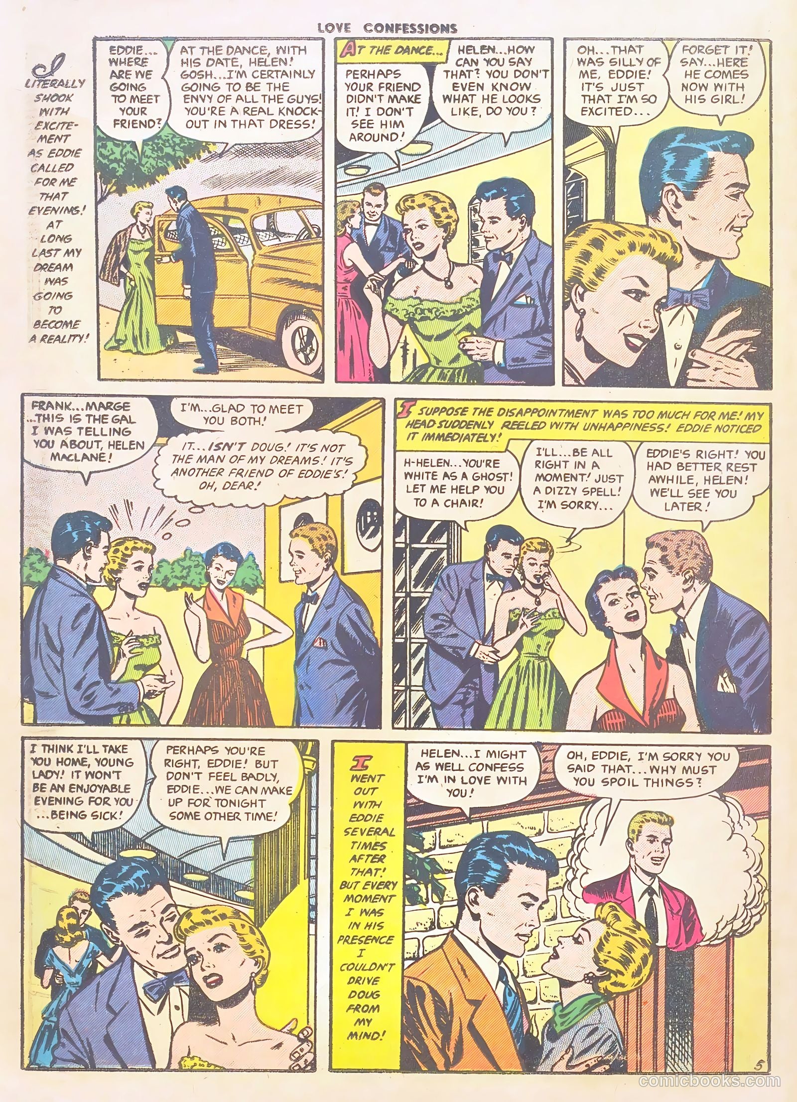 Love Confessions #54 (1956) — page 22 of 37