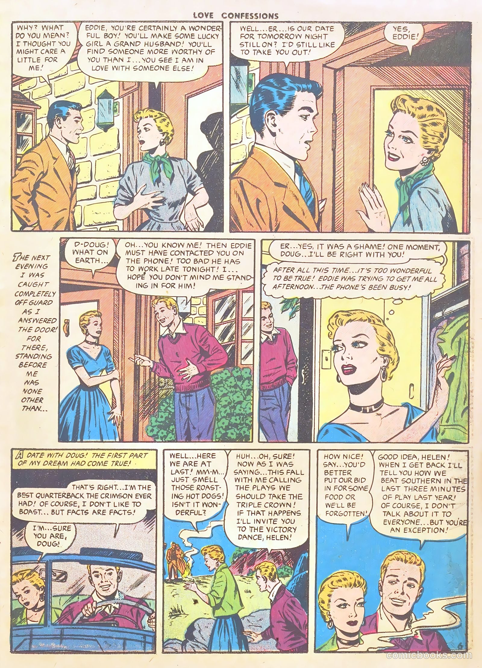 Love Confessions #54 (1956) — page 23 of 37
