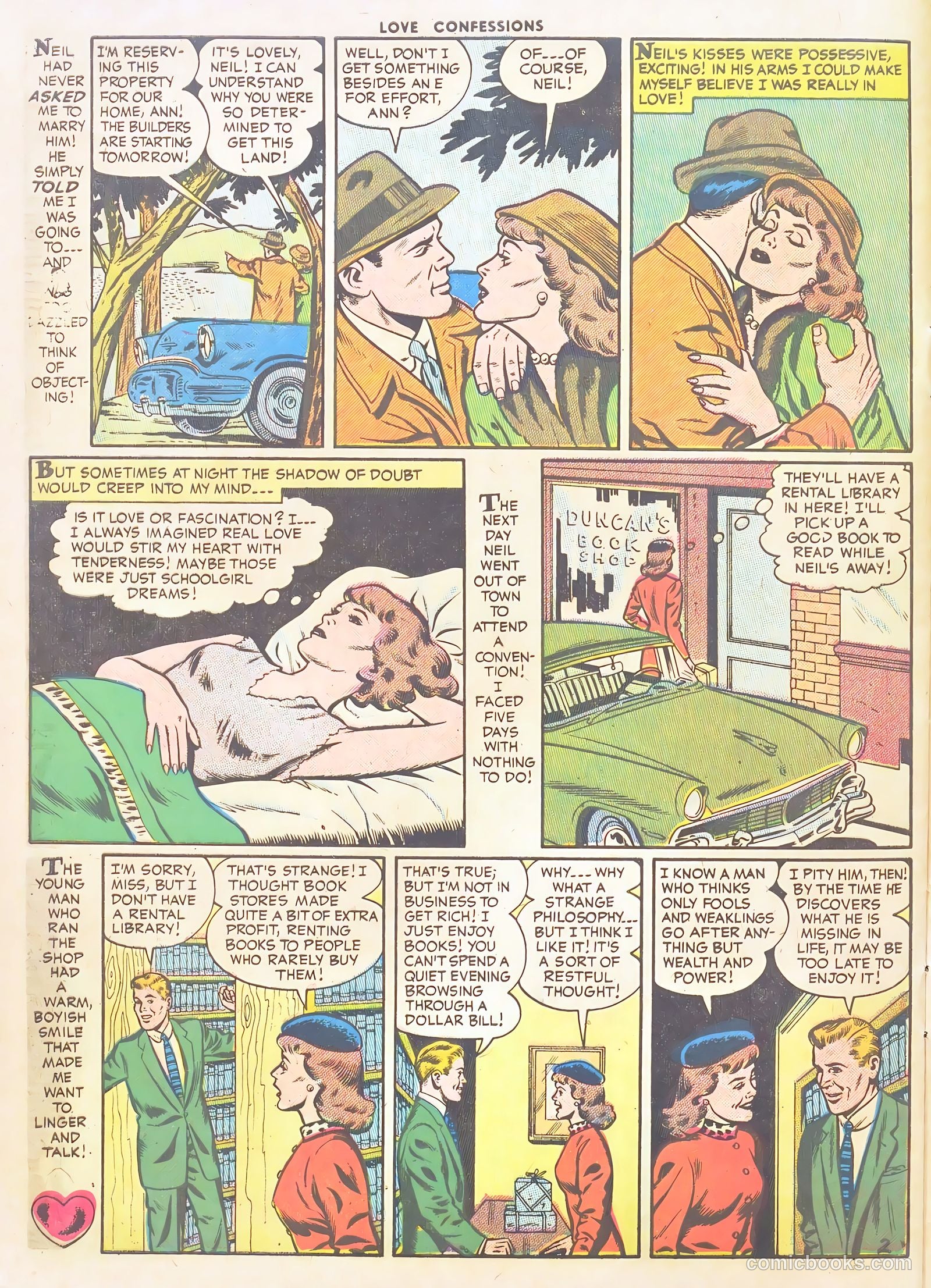 Love Confessions #54 (1956) — page 28 of 37
