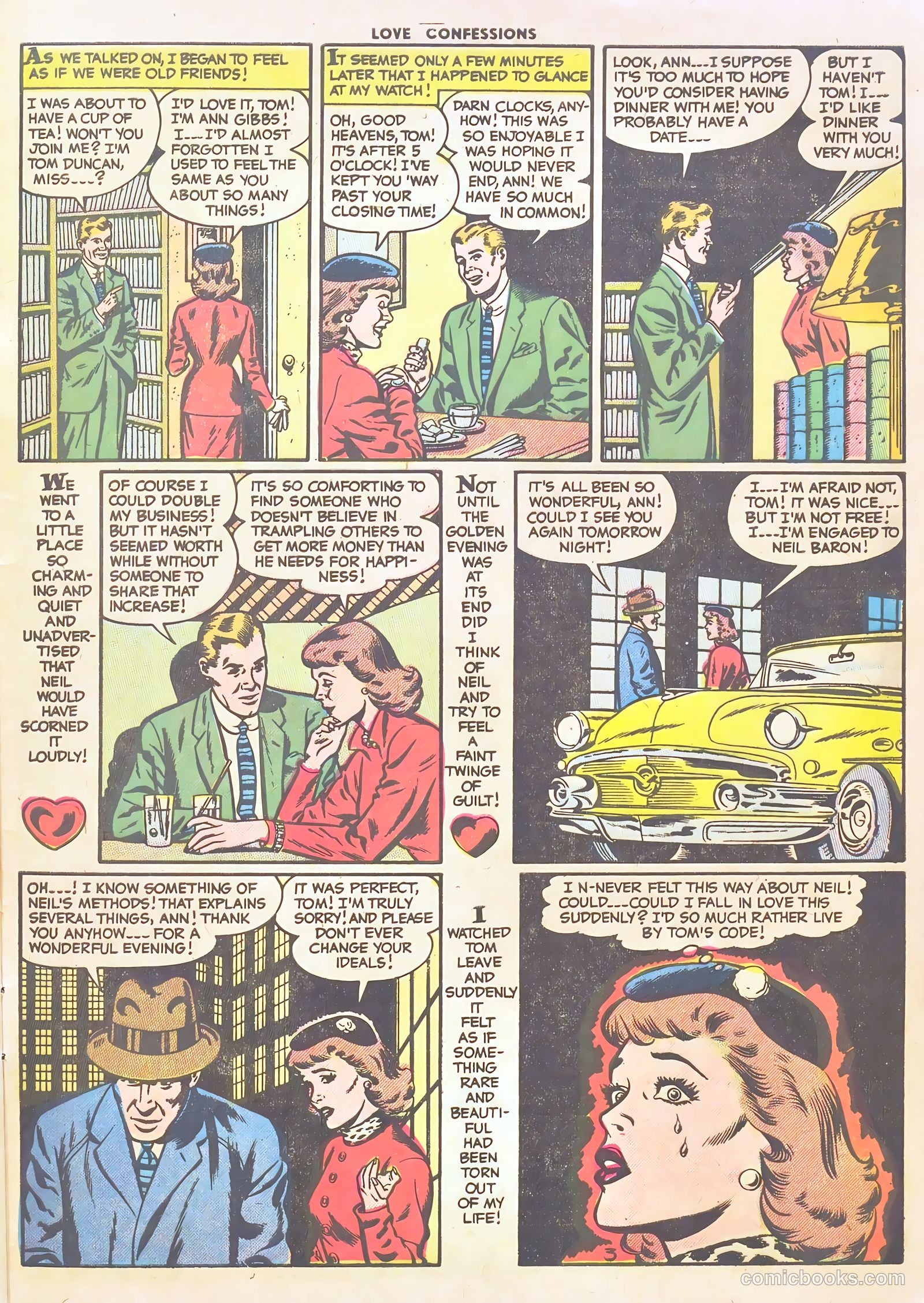 Love Confessions #54 (1956) — page 29 of 37