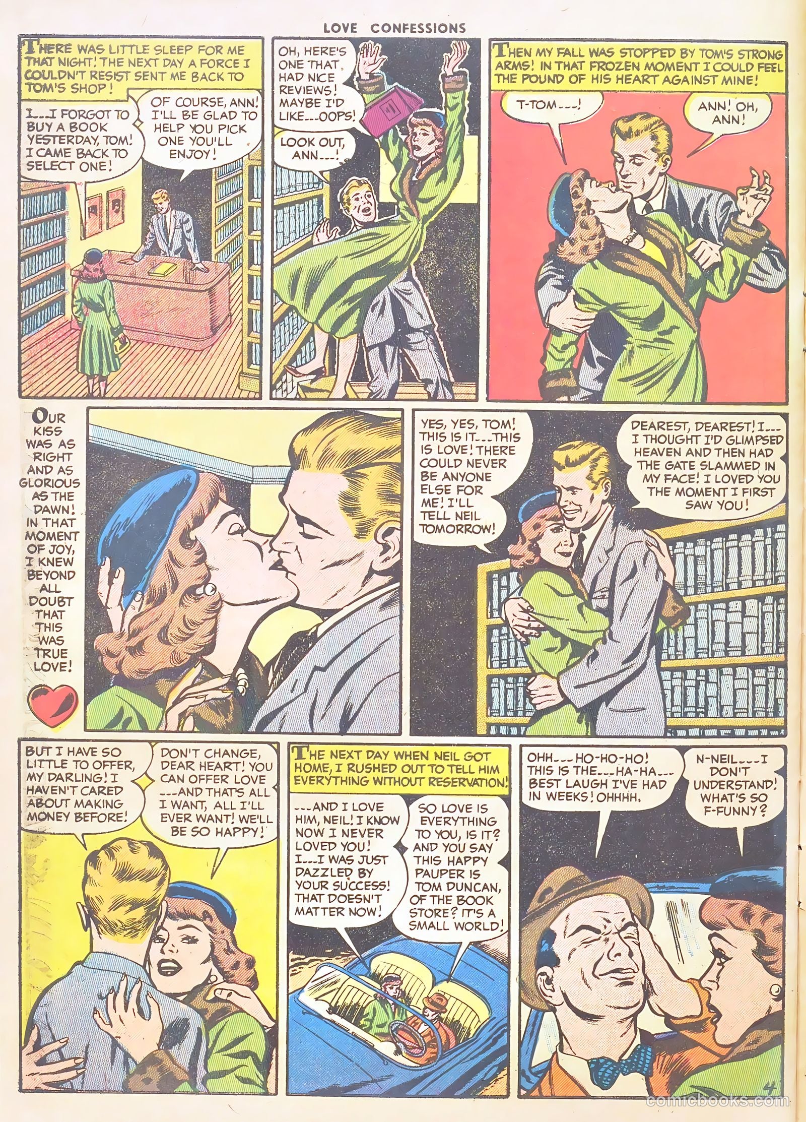Love Confessions #54 (1956) — page 30 of 37