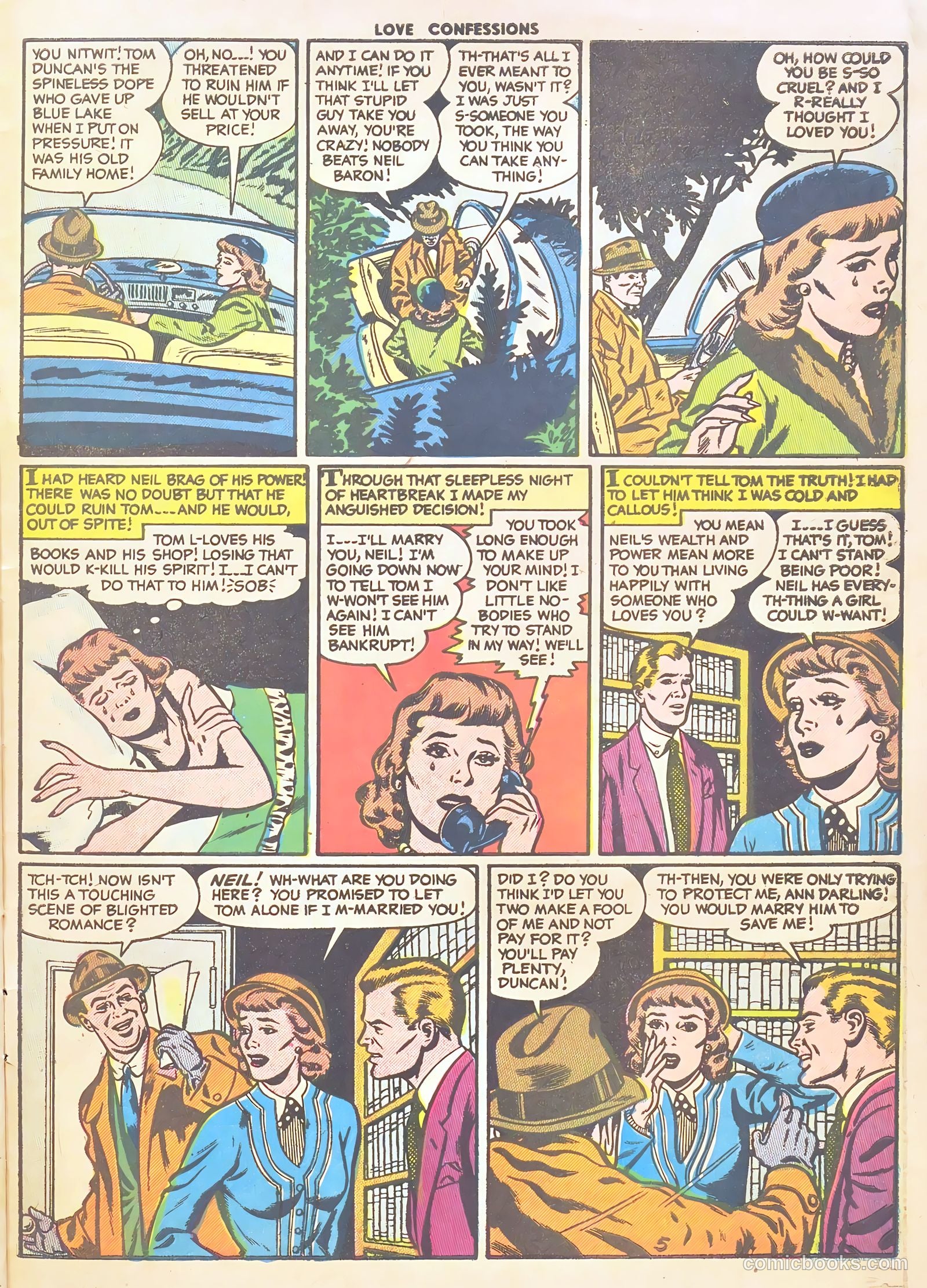 Love Confessions #54 (1956) — page 31 of 37