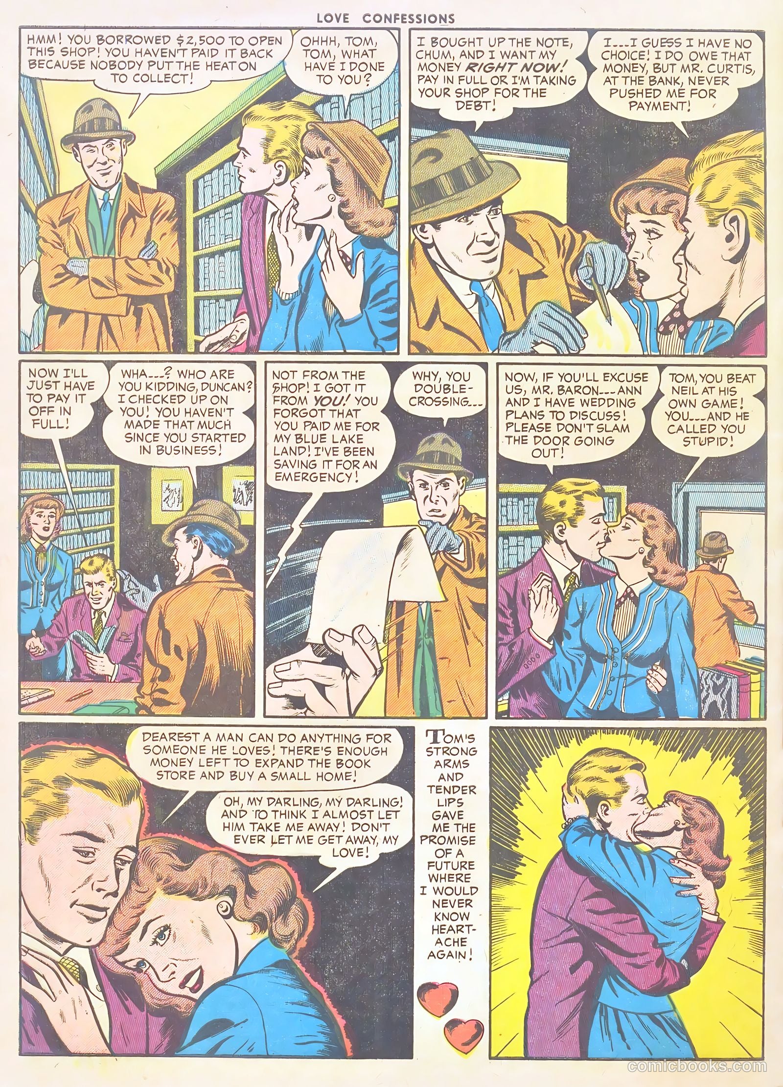 Love Confessions #54 (1956) — page 32 of 37