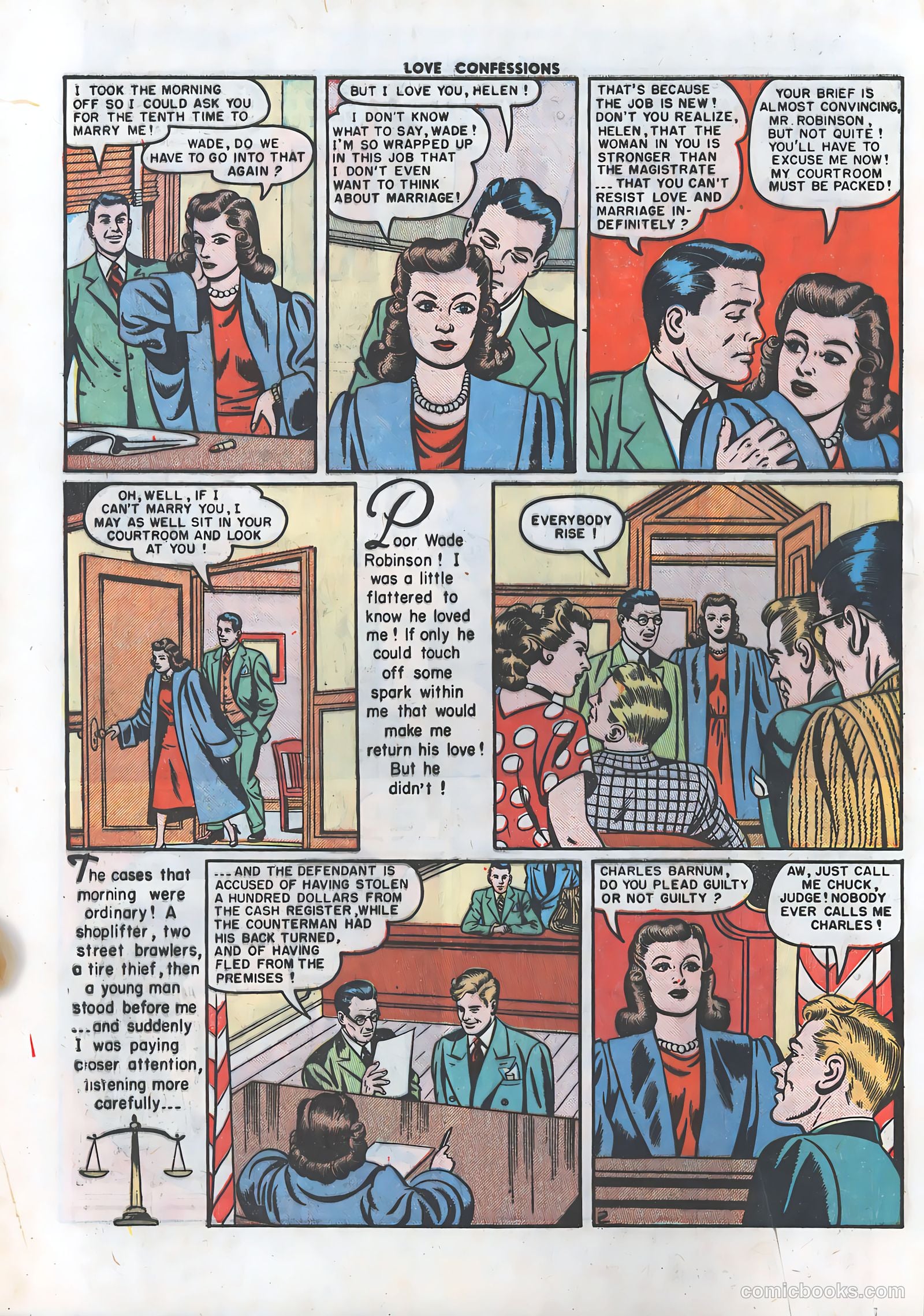 Love Confessions #6 (1950) — page 4 of 51