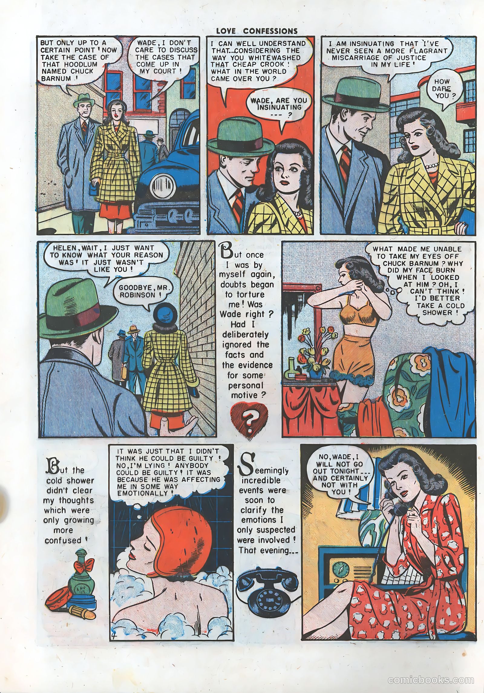 Love Confessions #6 (1950) — page 6 of 51