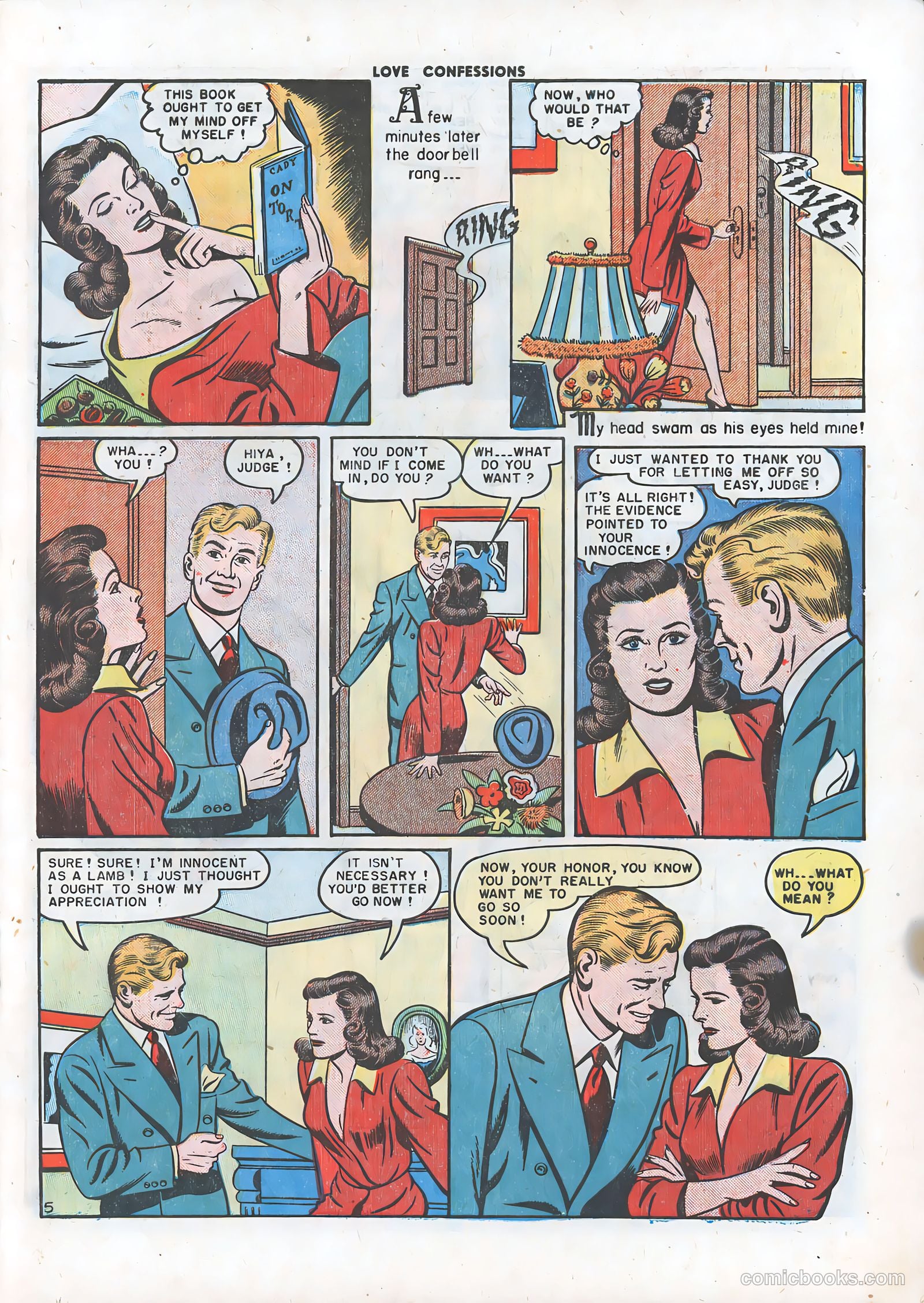 Love Confessions #6 (1950) — page 7 of 51