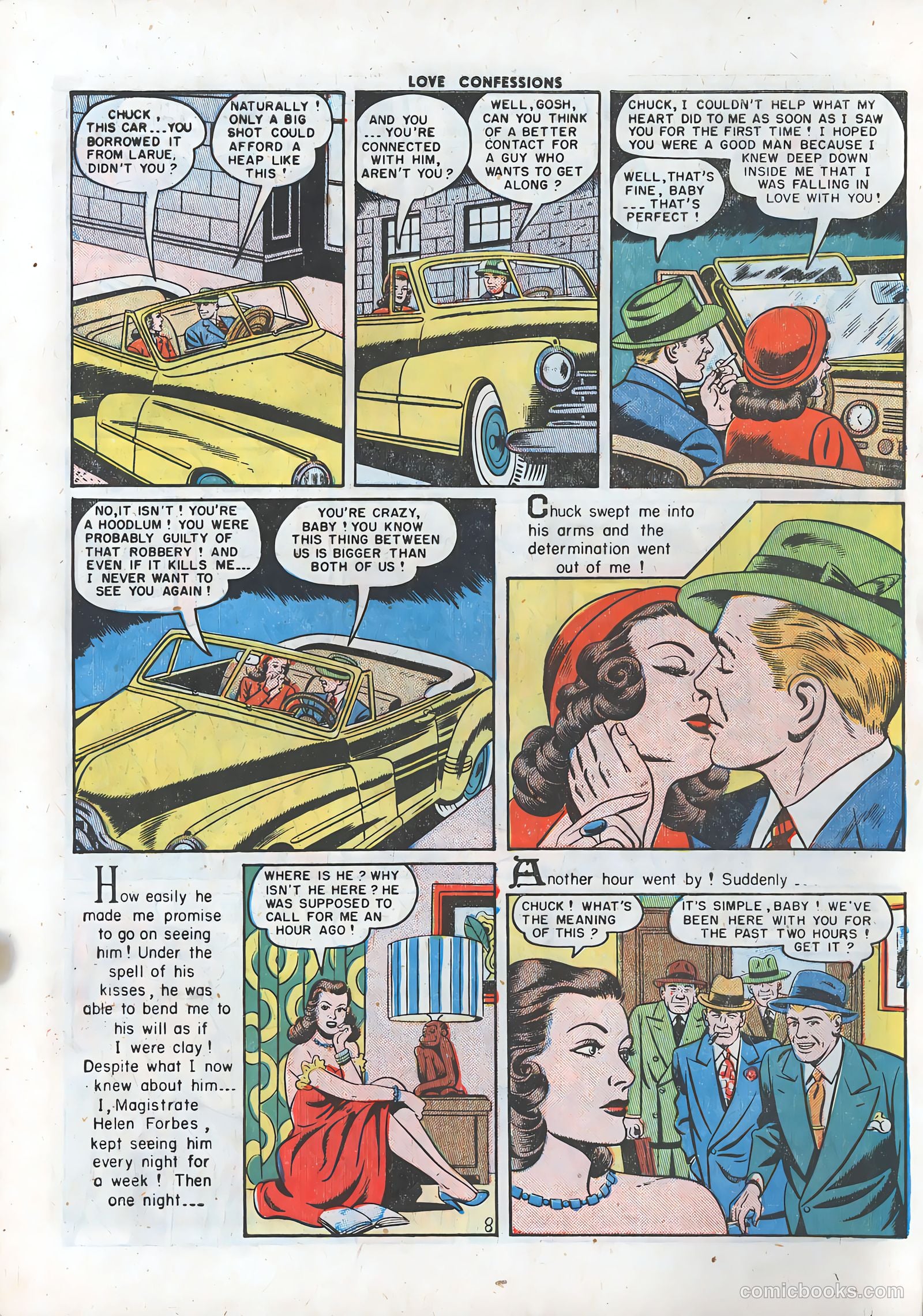 Love Confessions #6 (1950) — page 10 of 51