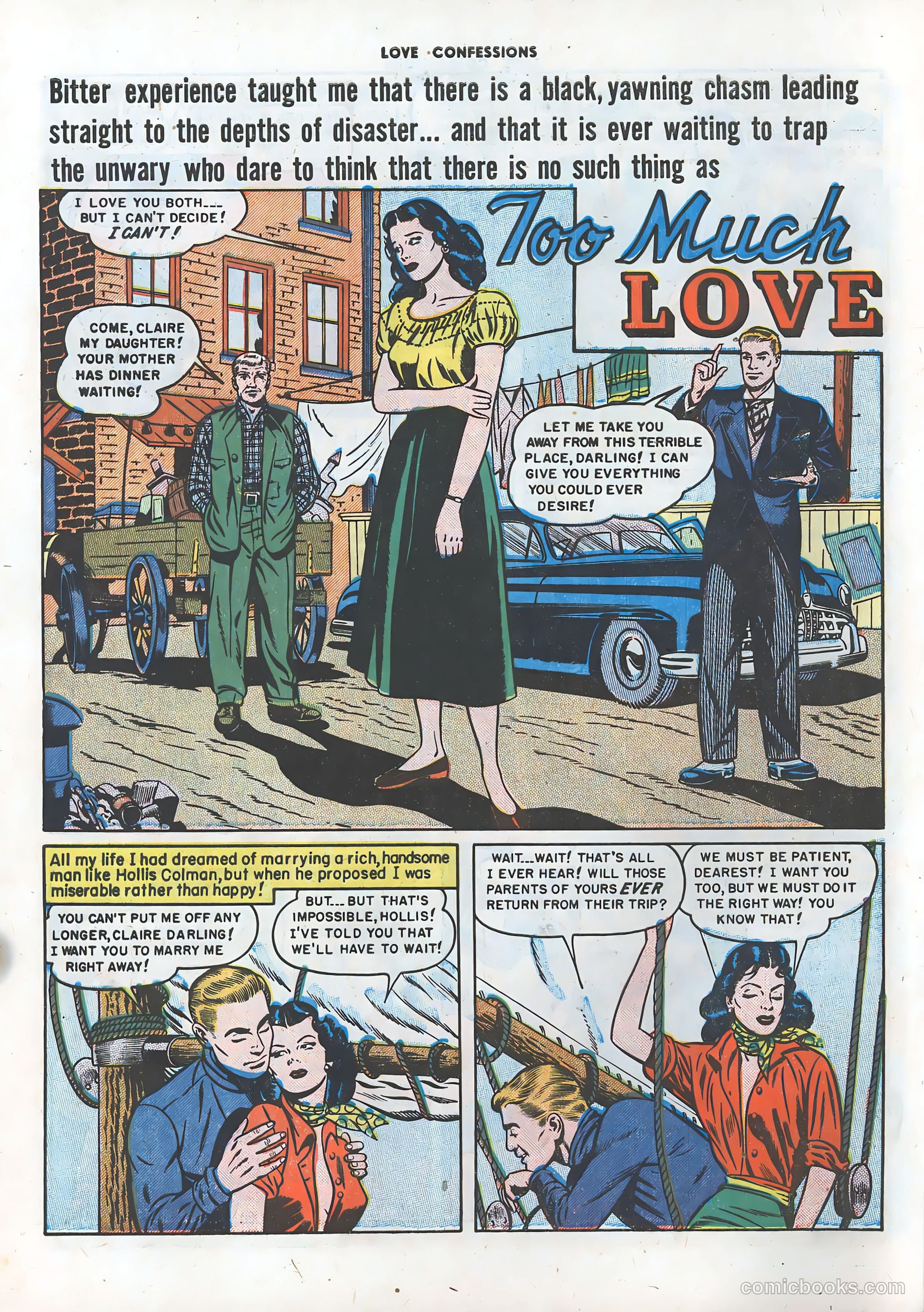 Love Confessions #6 (1950) — page 12 of 51