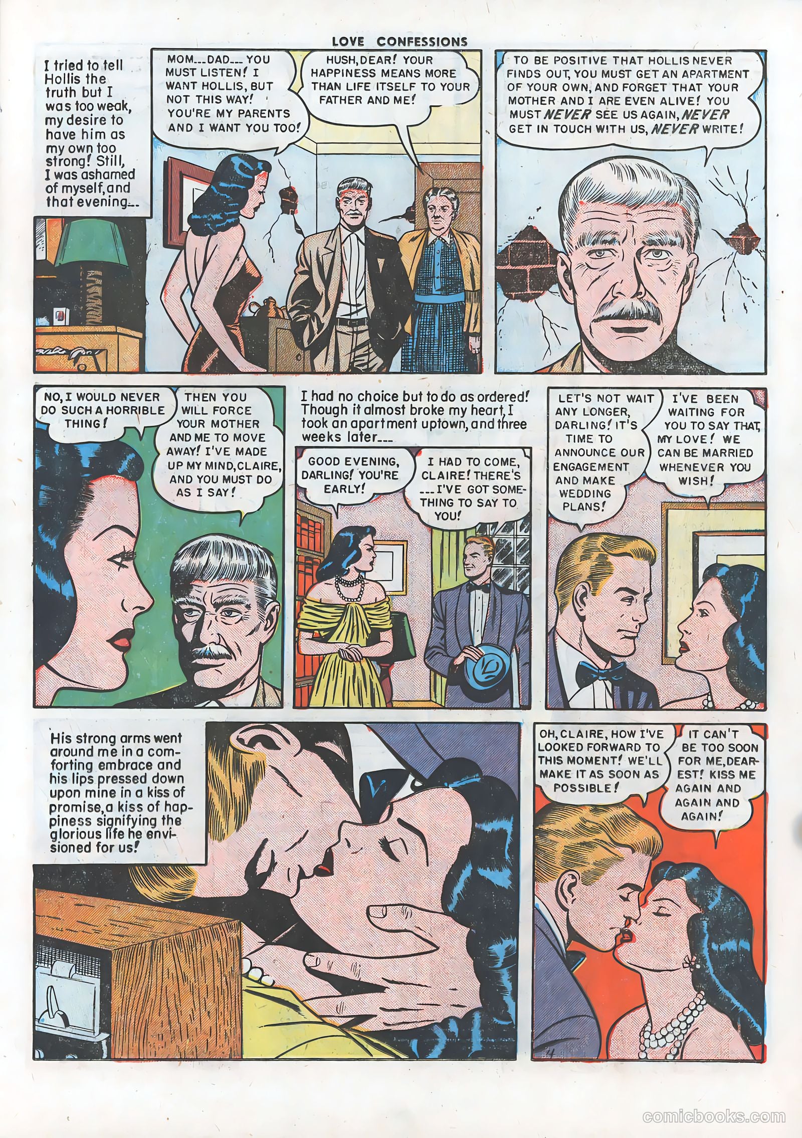 Love Confessions #6 (1950) — page 15 of 51