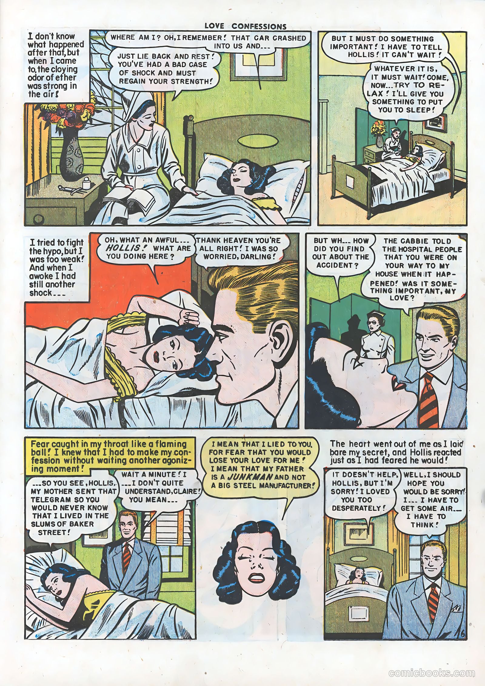 Love Confessions #6 (1950) — page 17 of 51