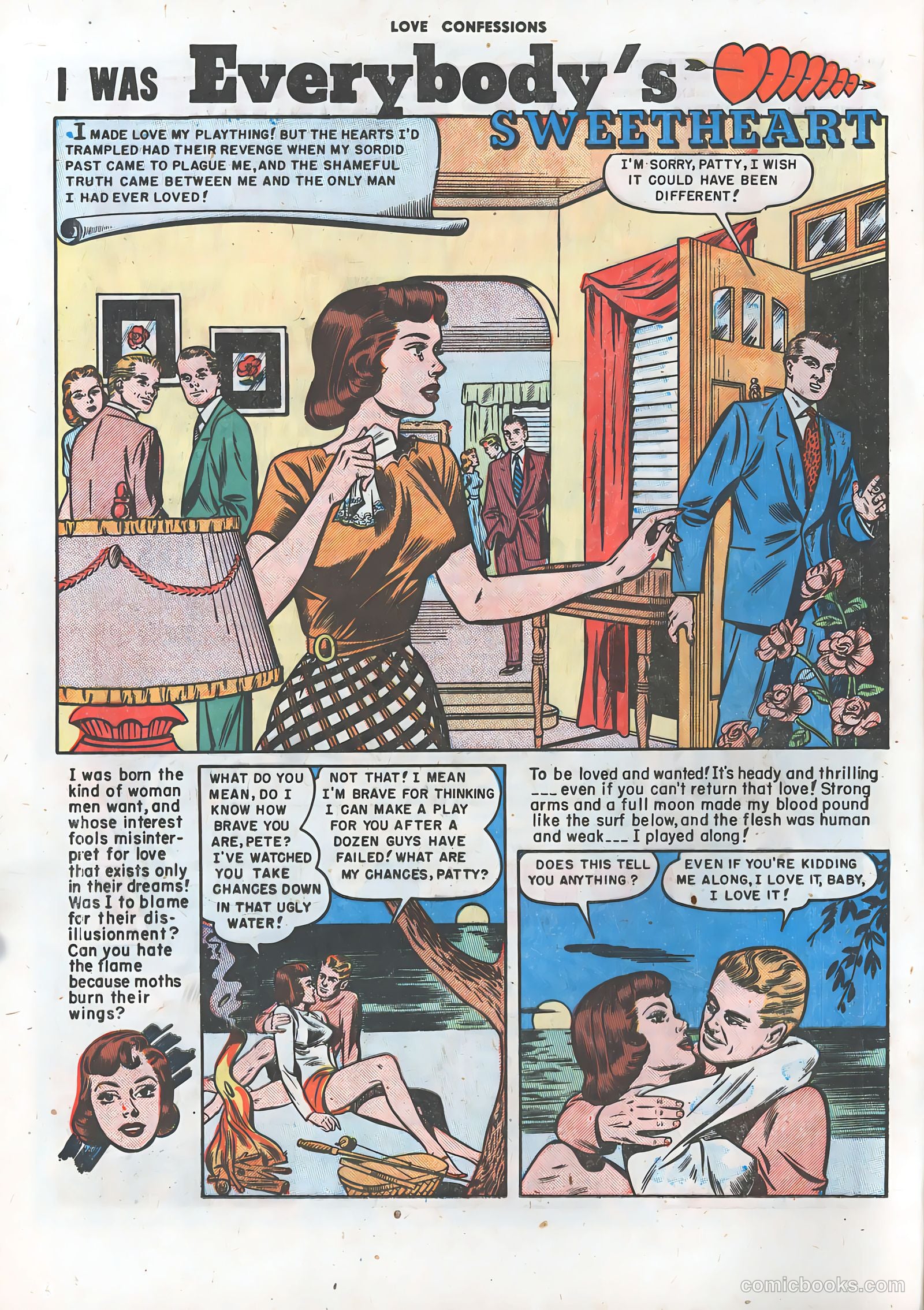 Love Confessions #6 (1950) — page 20 of 51