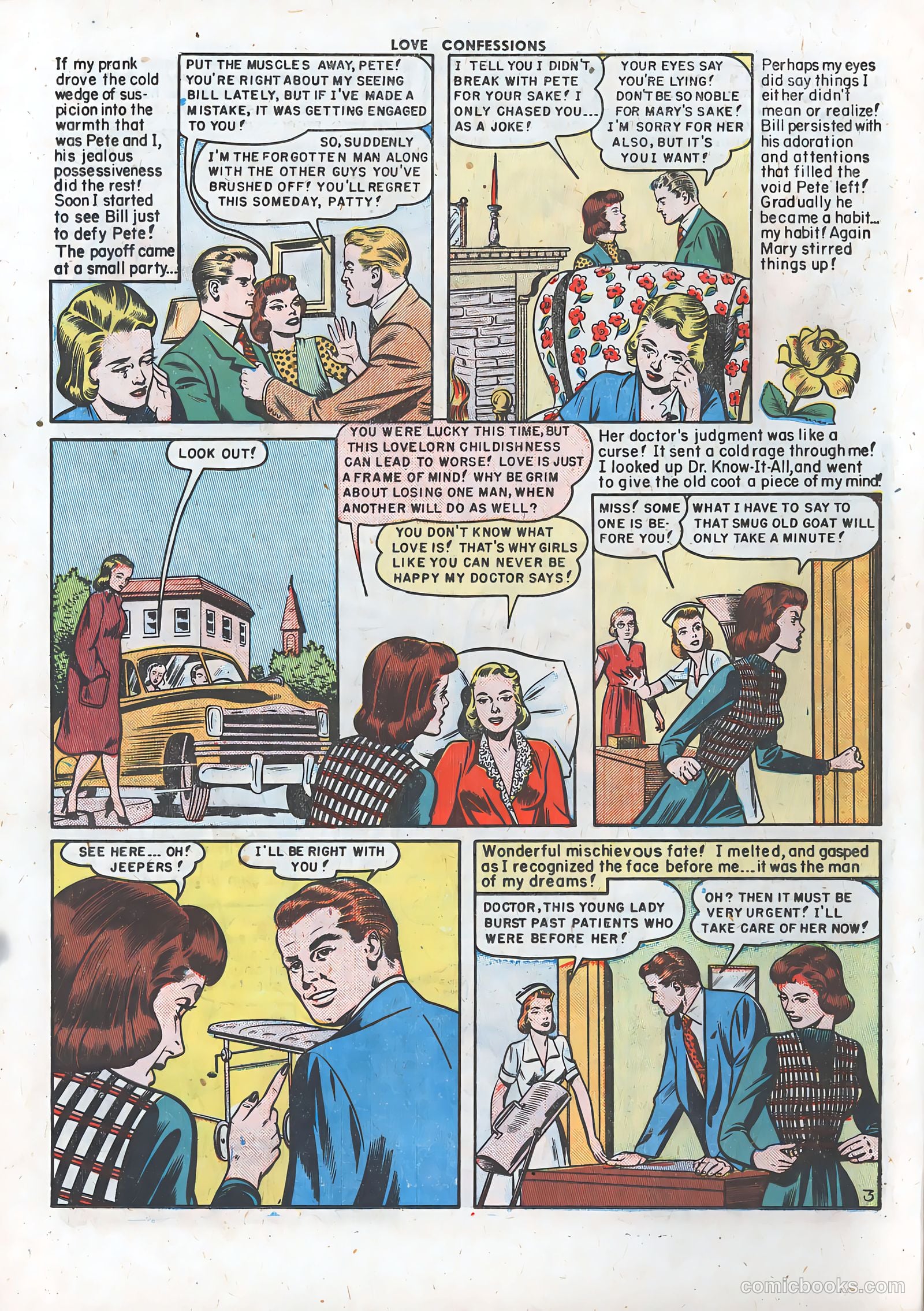 Love Confessions #6 (1950) — page 22 of 51