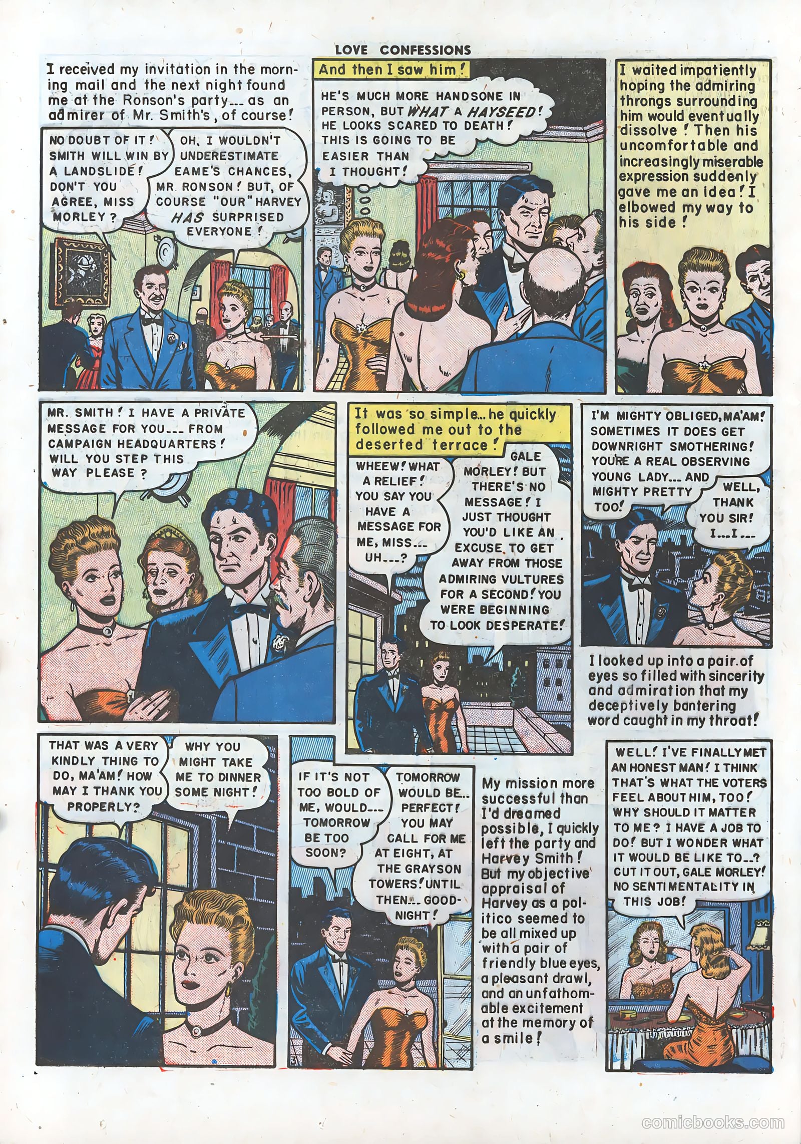 Love Confessions #6 (1950) — page 29 of 51