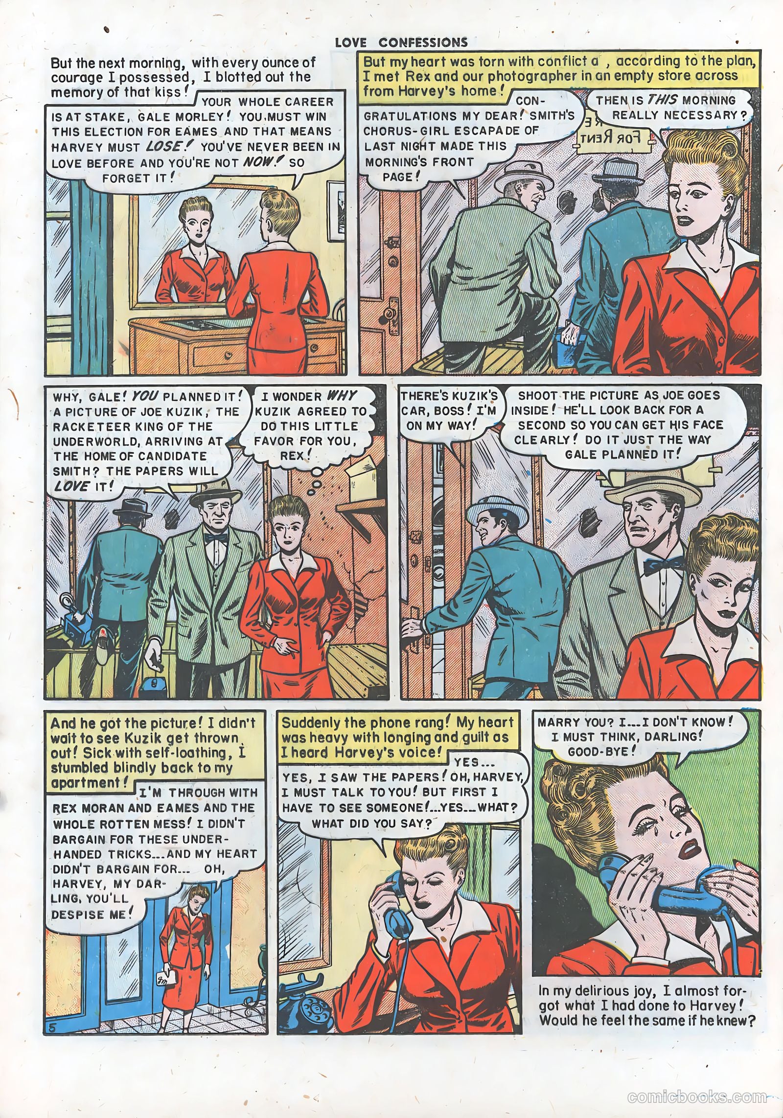 Love Confessions #6 (1950) — page 31 of 51