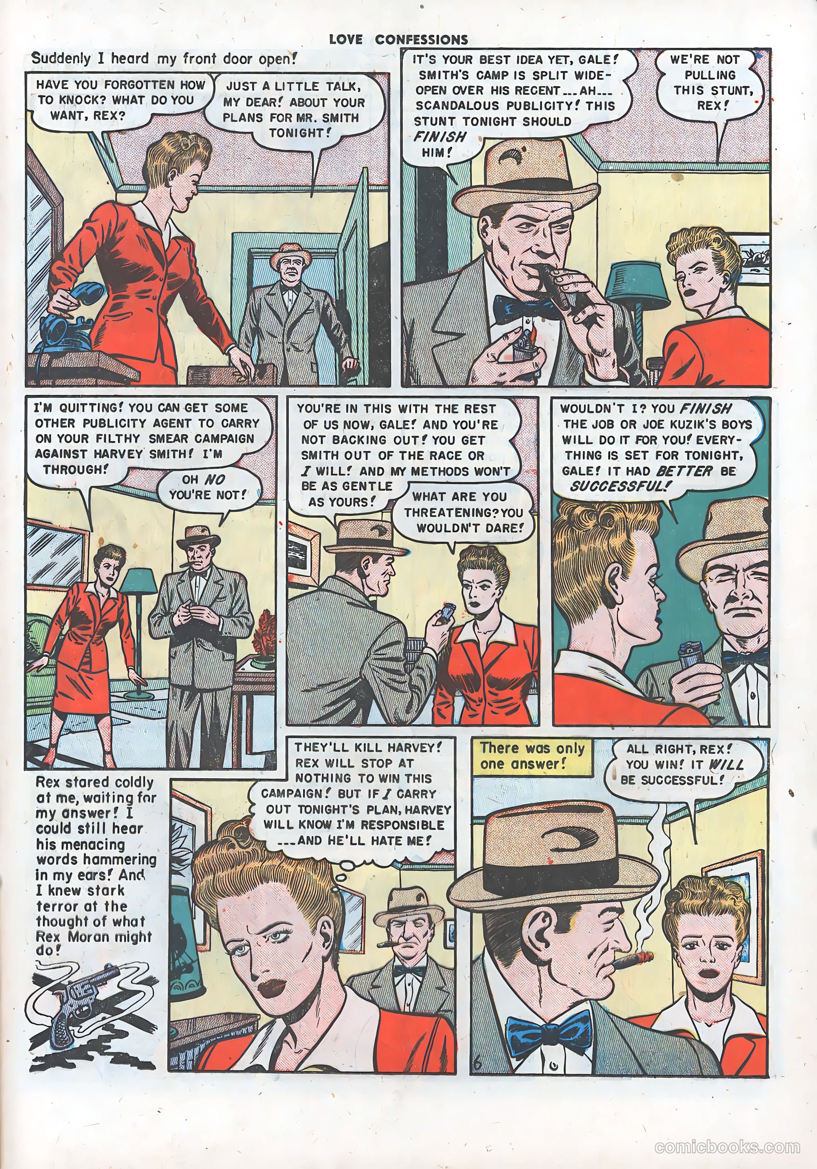 Love Confessions #6 (1950) — page 32 of 51