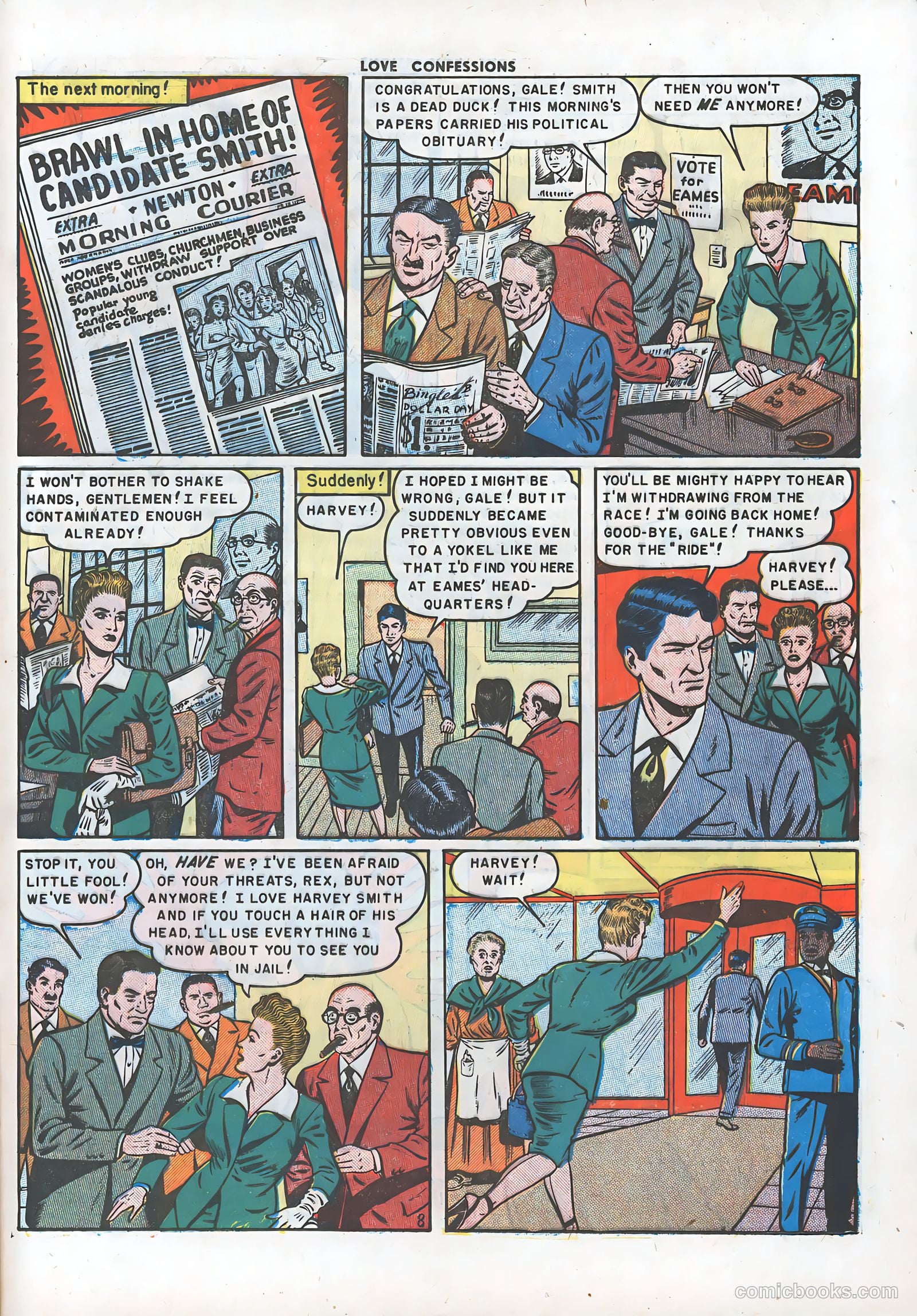 Love Confessions #6 (1950) — page 34 of 51