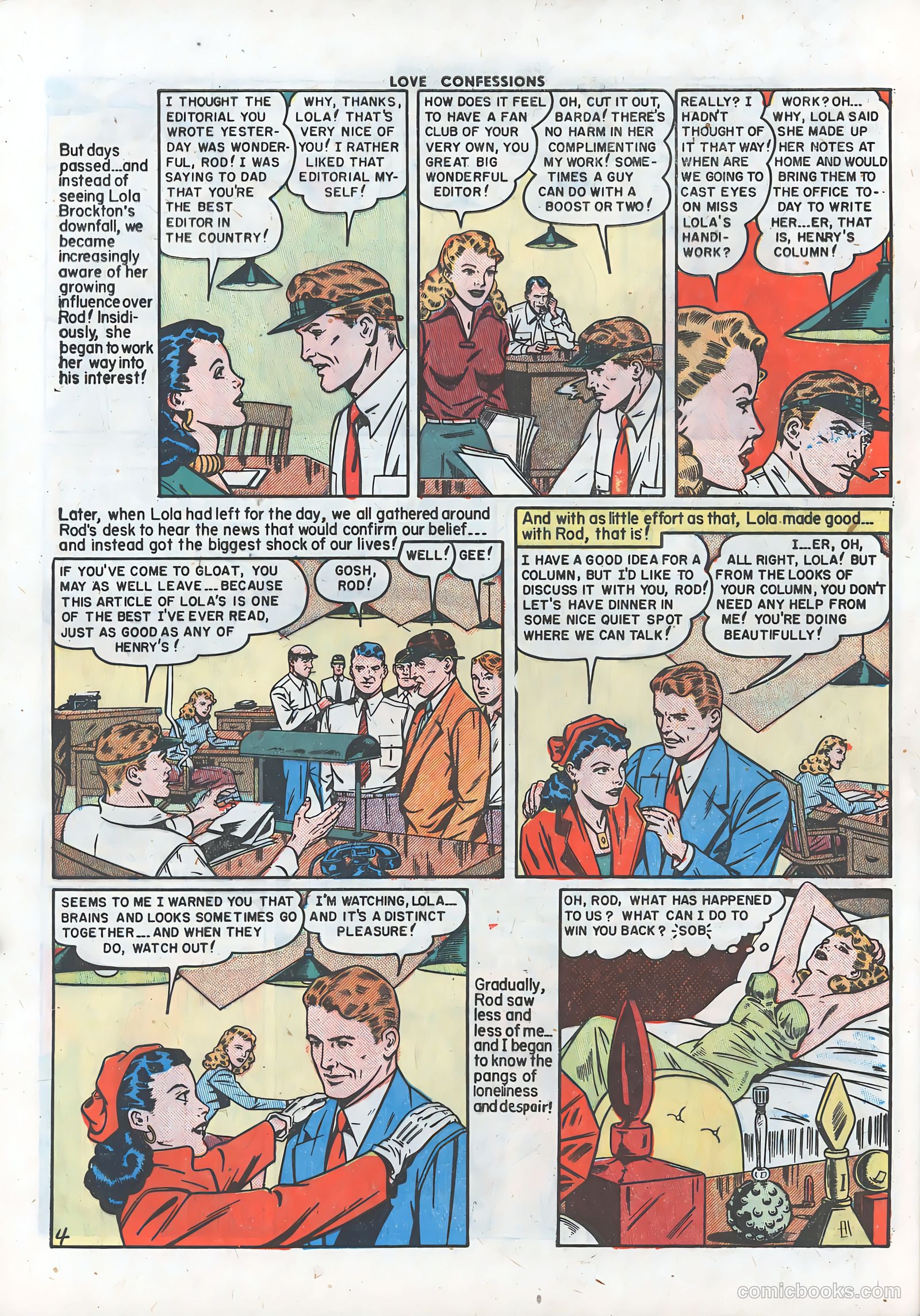 Love Confessions #6 (1950) — page 43 of 51