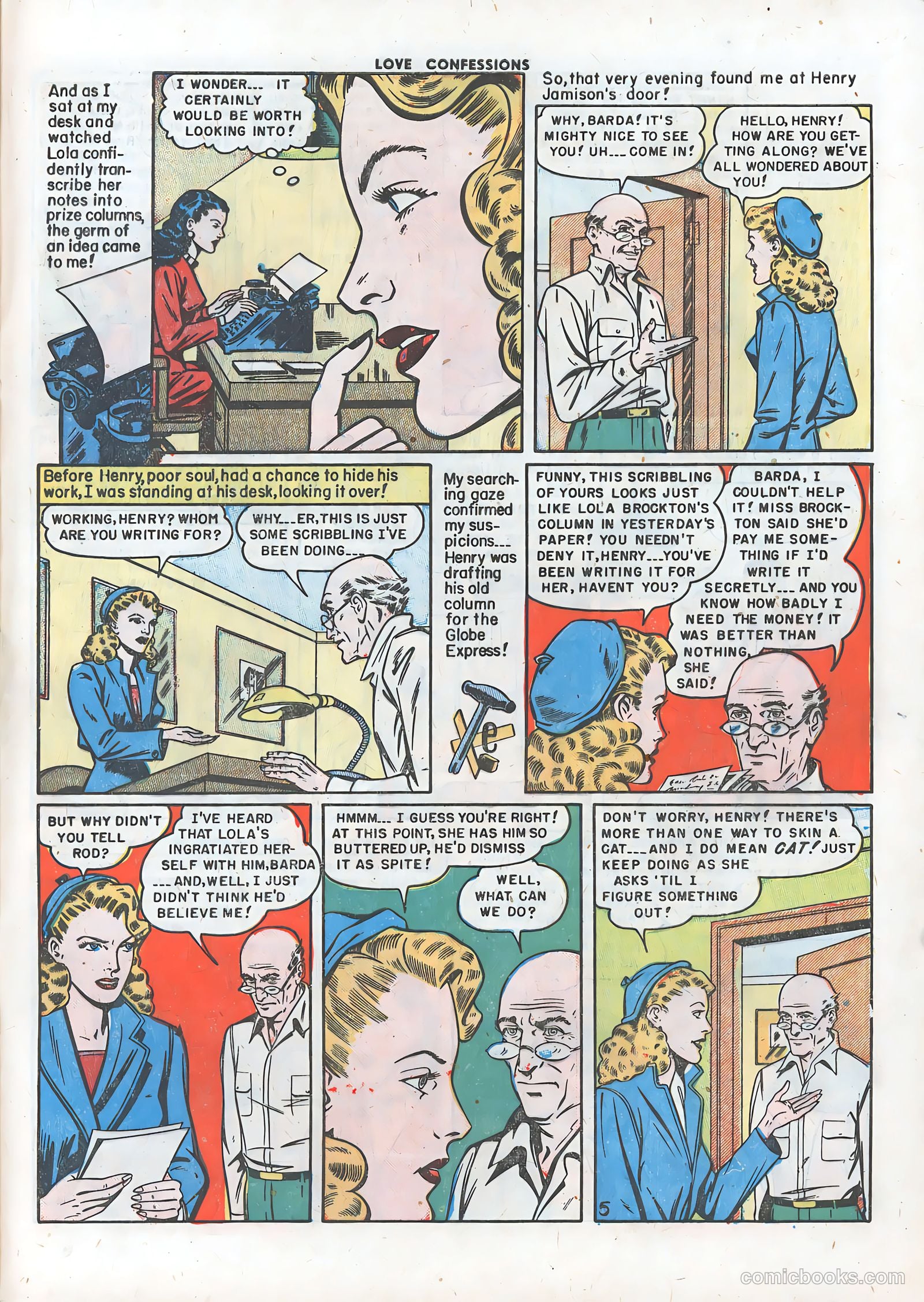 Love Confessions #6 (1950) — page 44 of 51