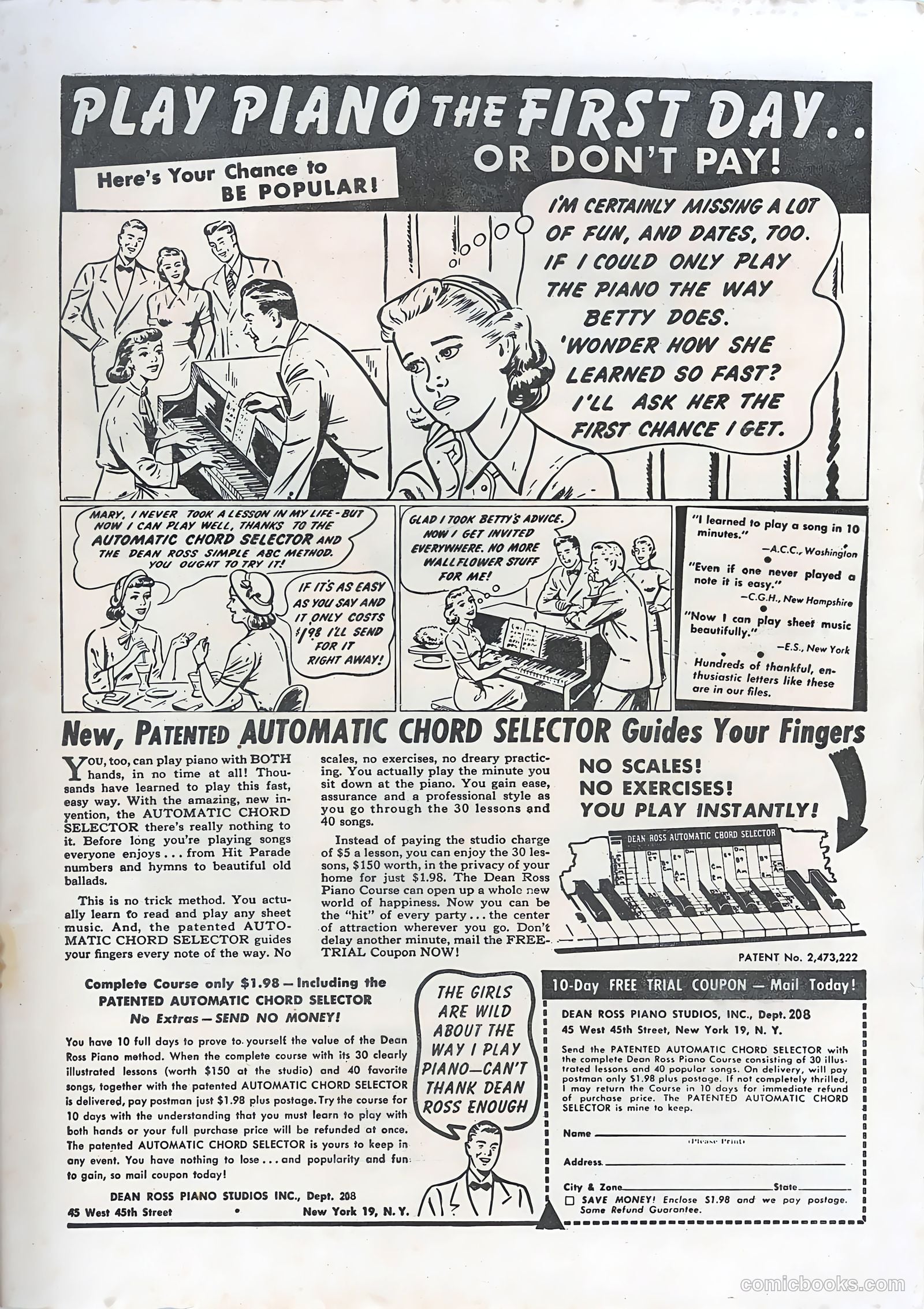 Love Confessions #6 (1950) — page 50 of 51